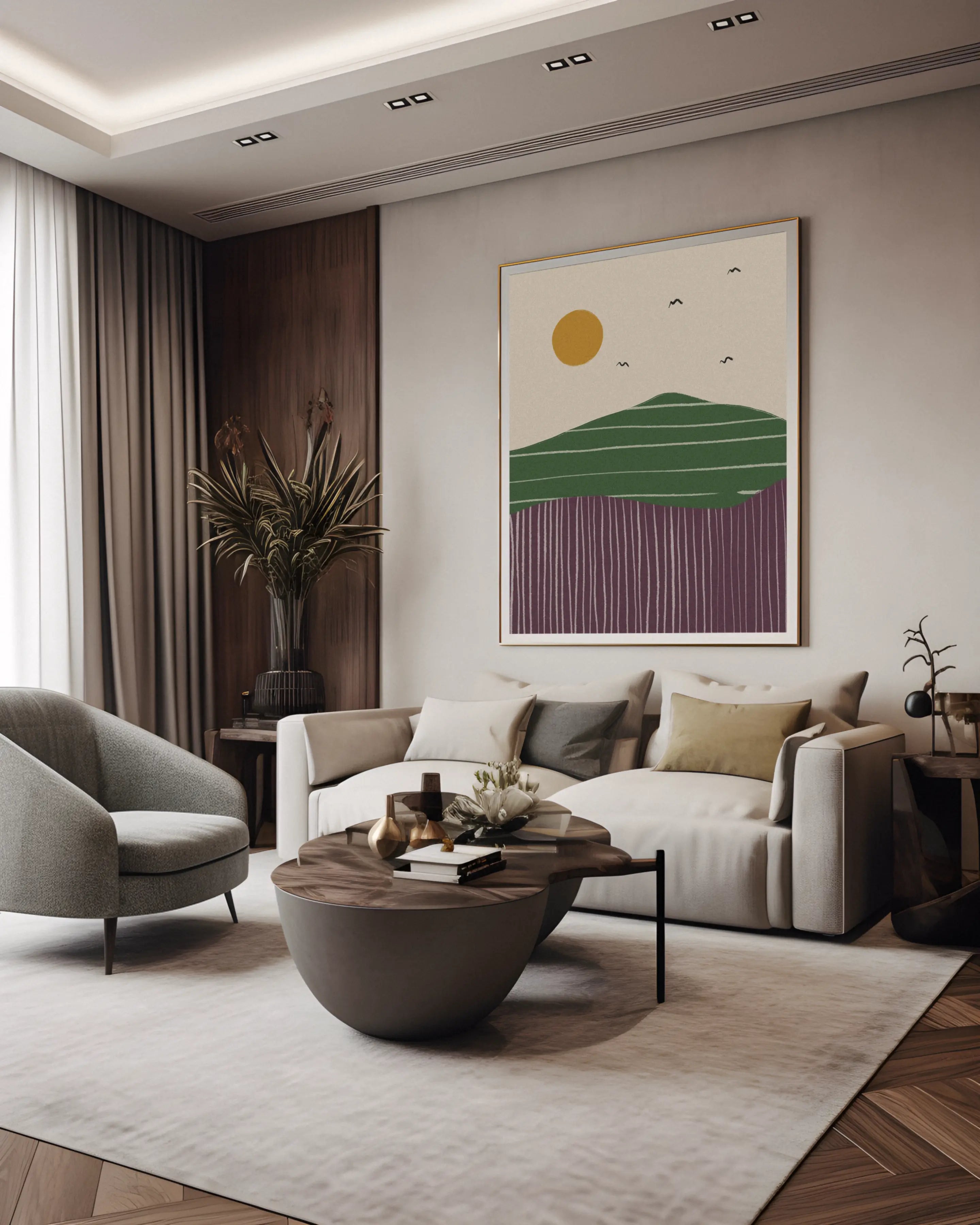 Abstract Canvas Wall Art SAD2105