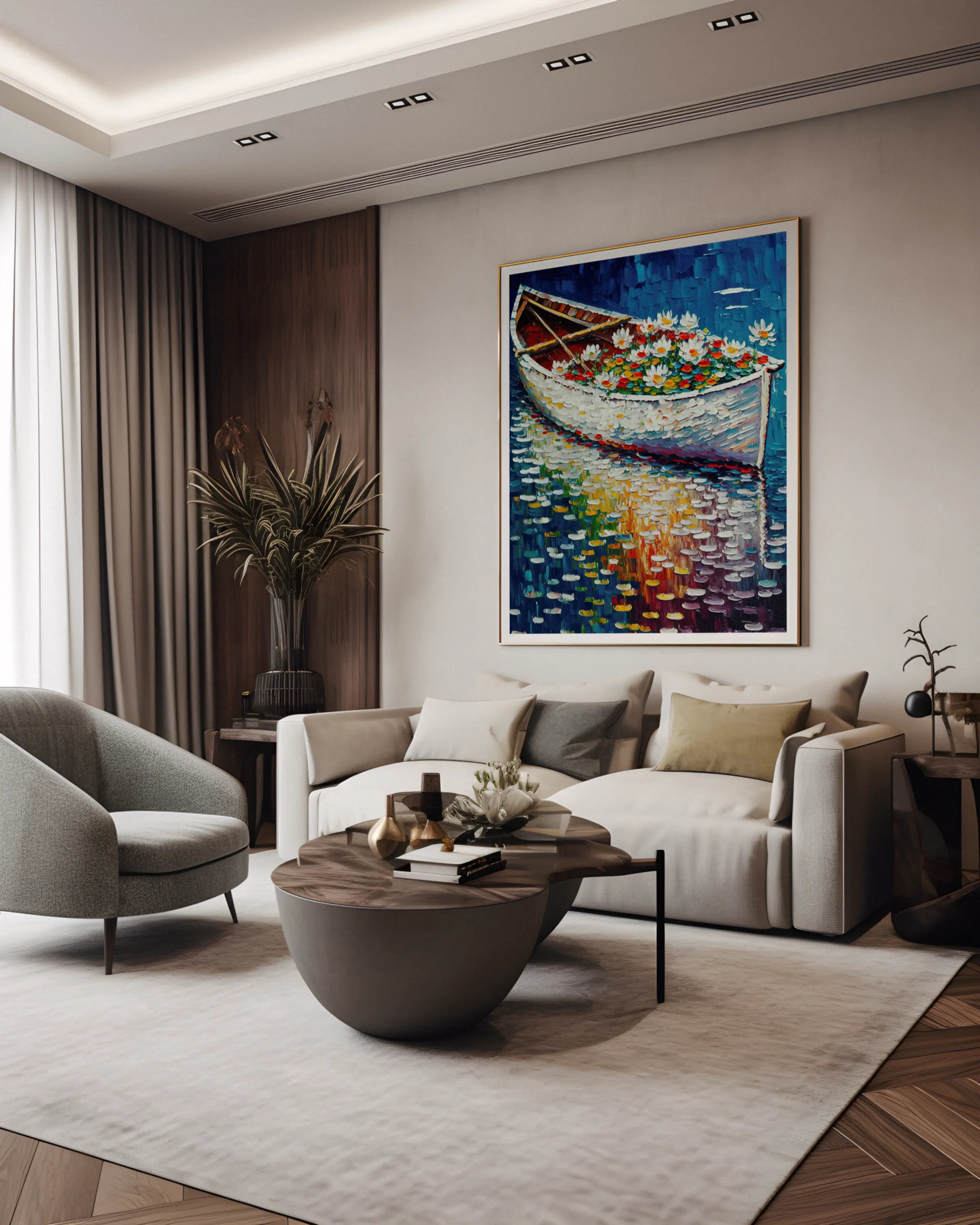 Floral Canvas Wall Art SAD906