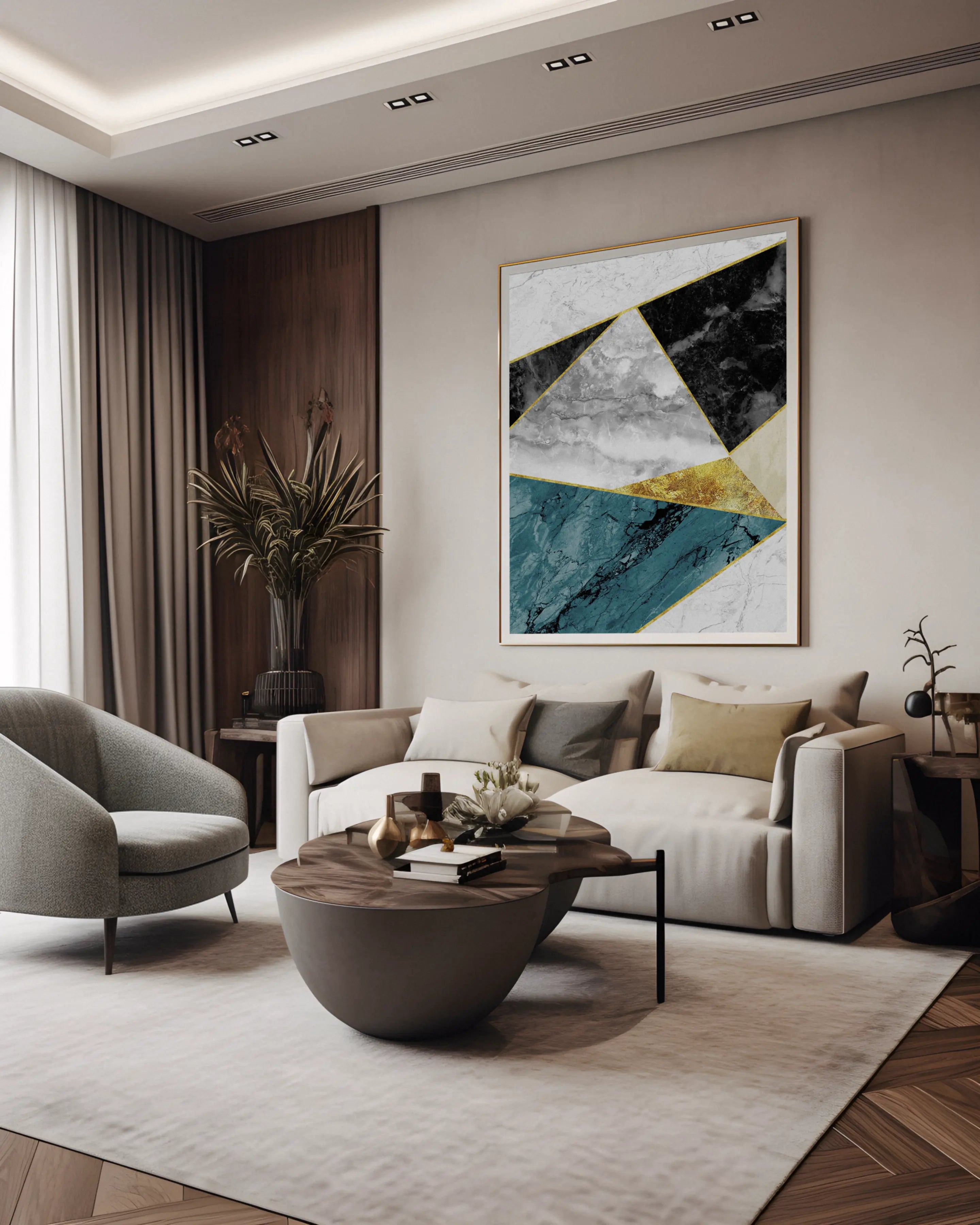 Abstract Canvas Wall Art SAD928