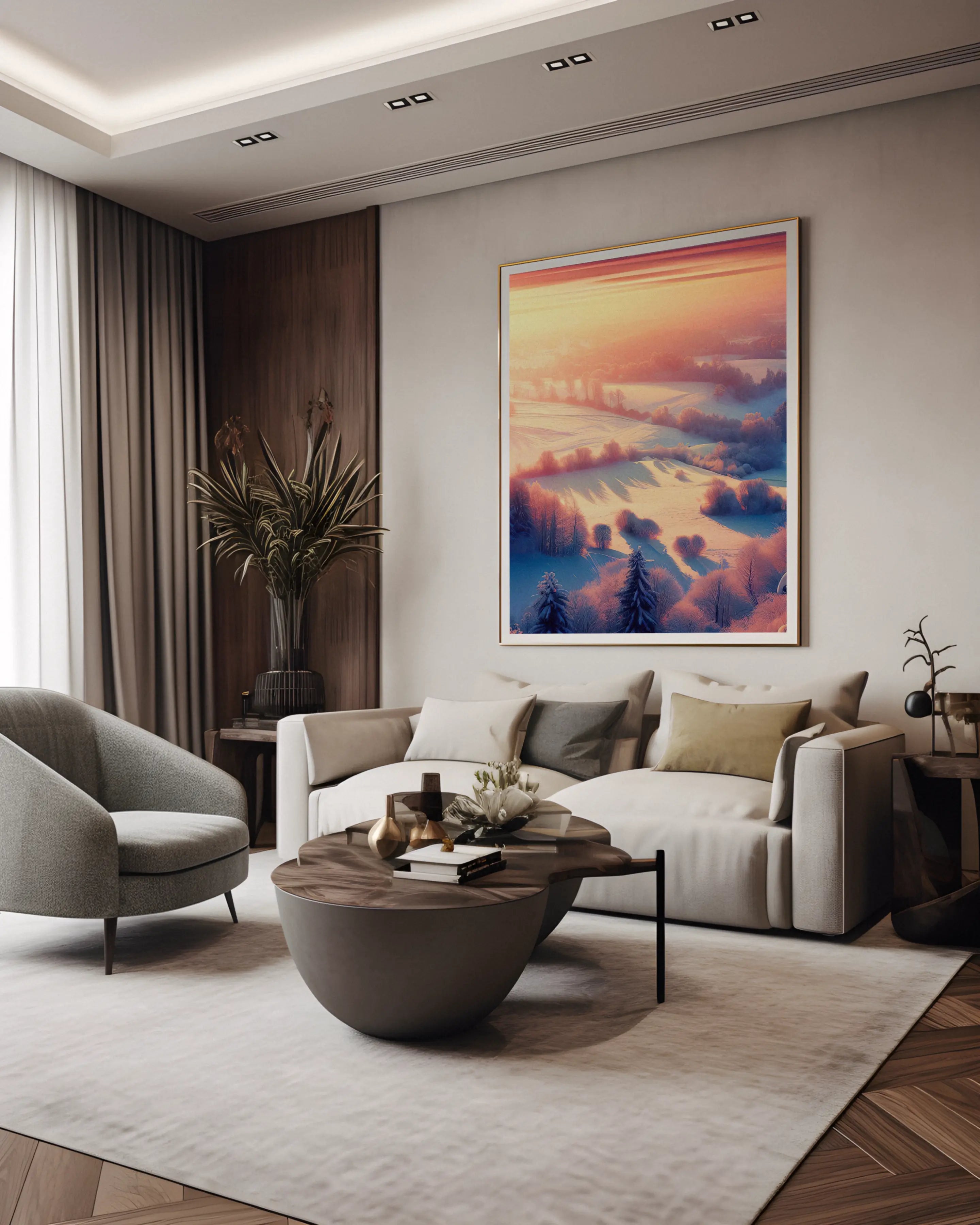 Landscape Canvas Wall Art SAD2108