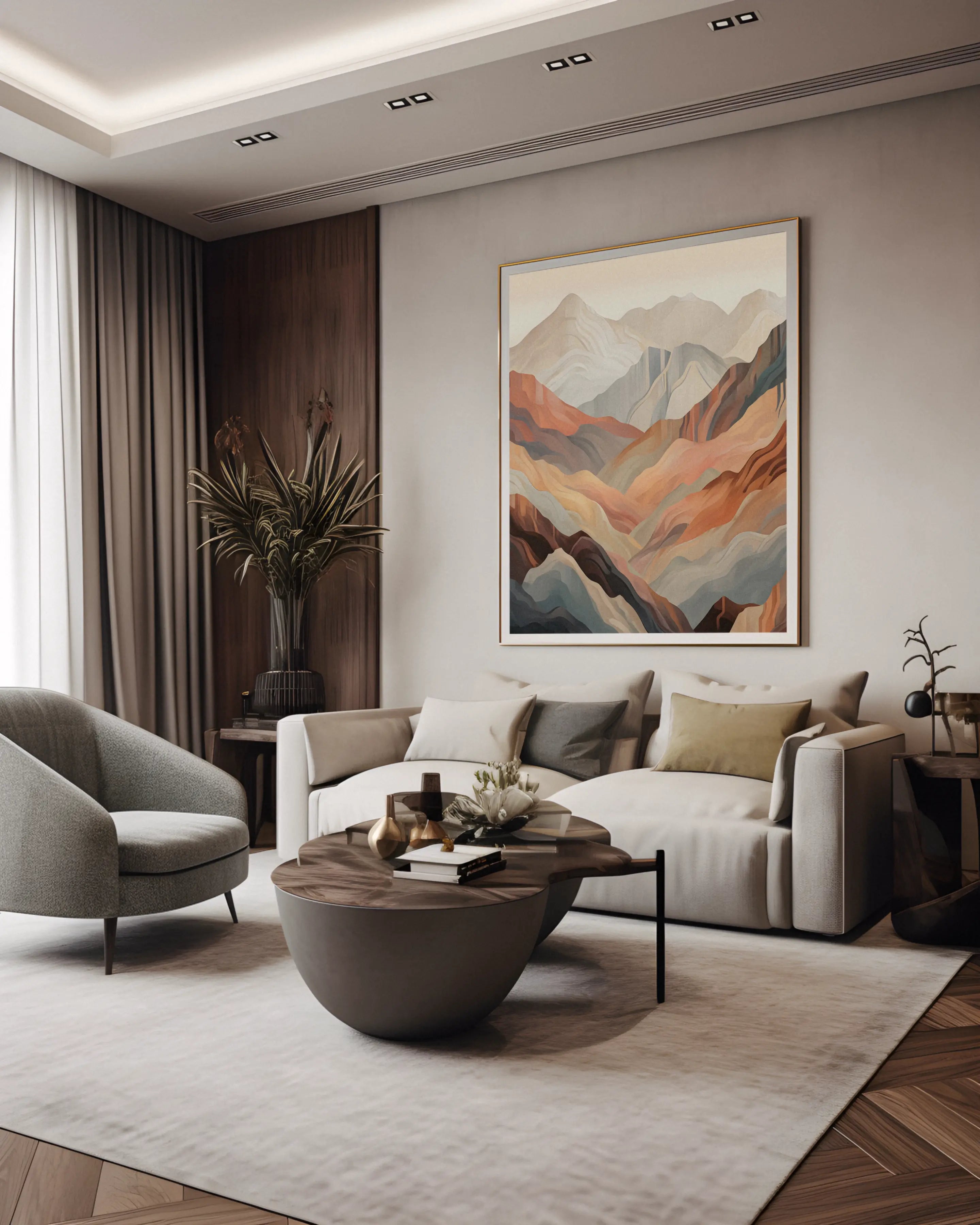 Abstract Canvas Wall Art SAD2135