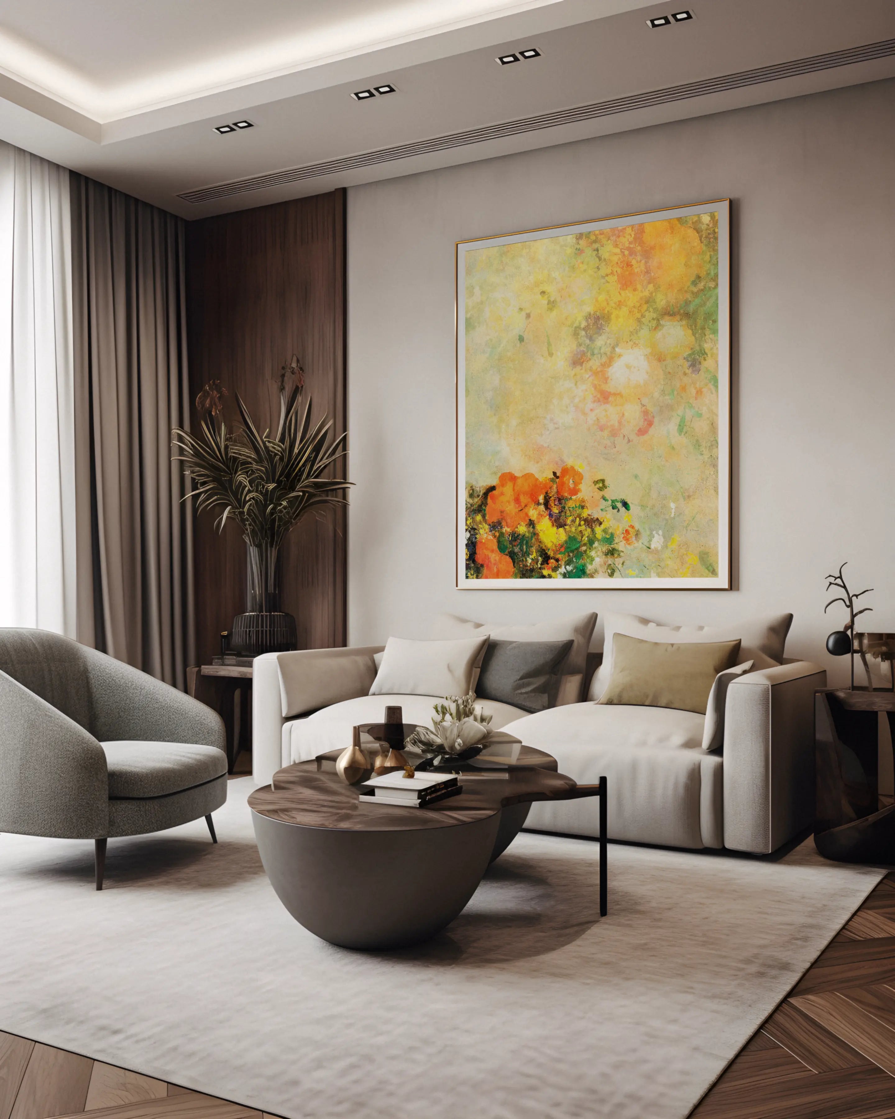 Floral Canvas Wall Art SAD870