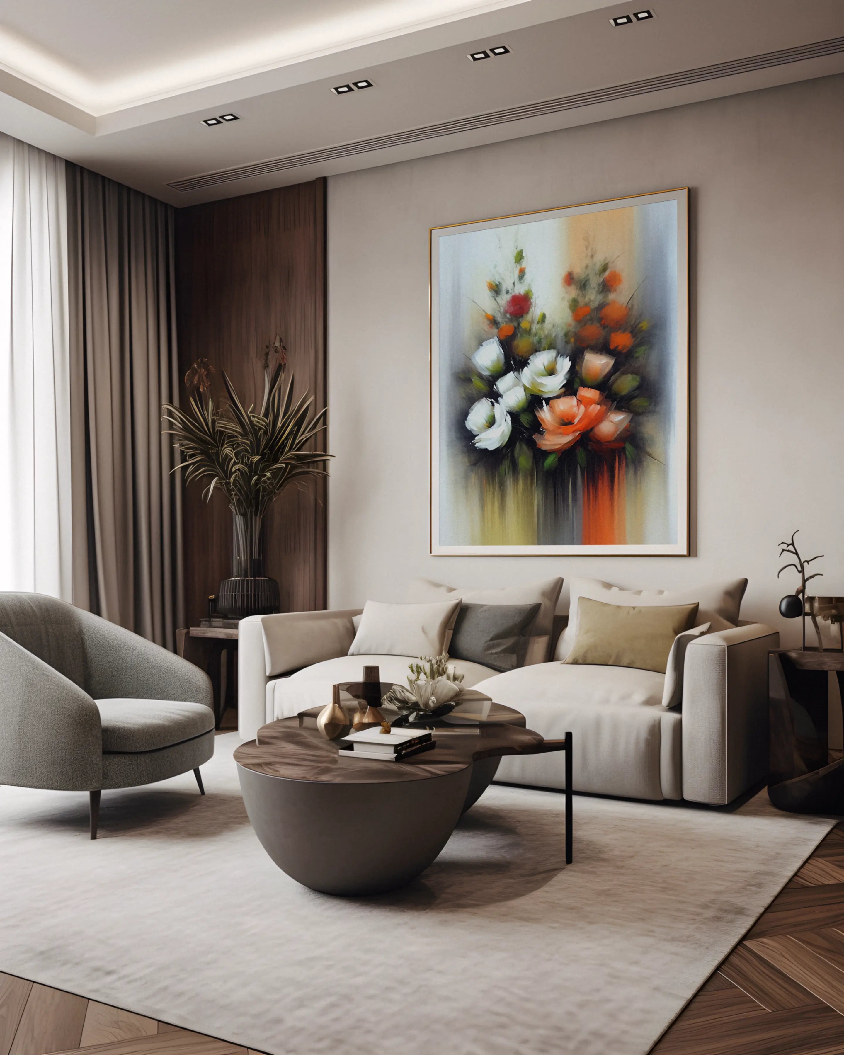 Floral Canvas Wall Art SAD872
