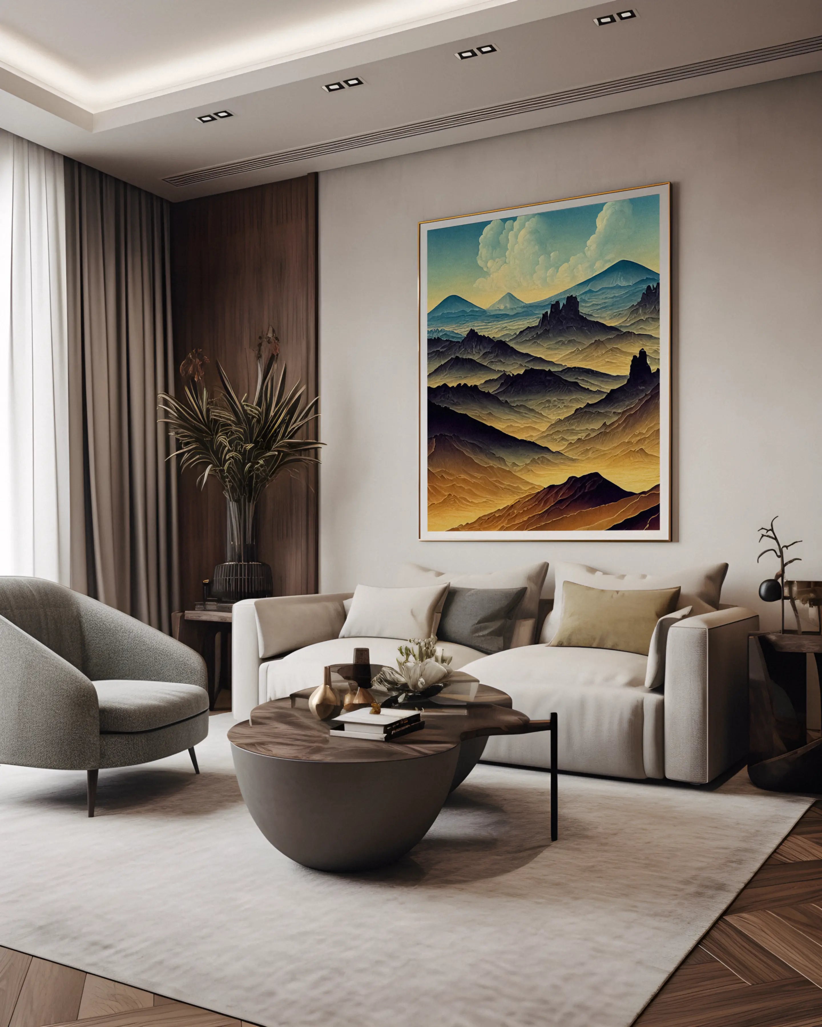 Landscape Canvas Wall Art SAD2152