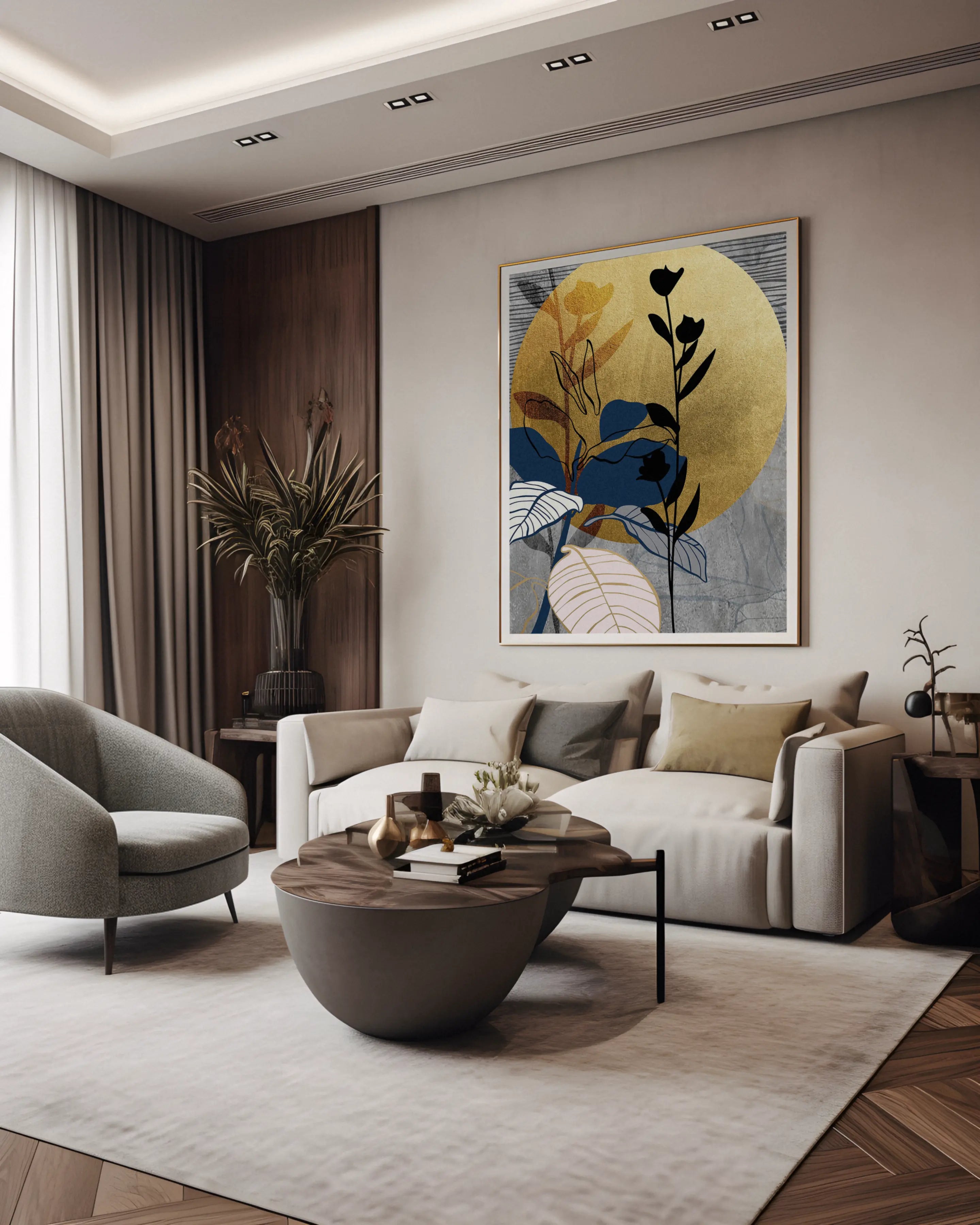 Floral Canvas Wall Art SAD927