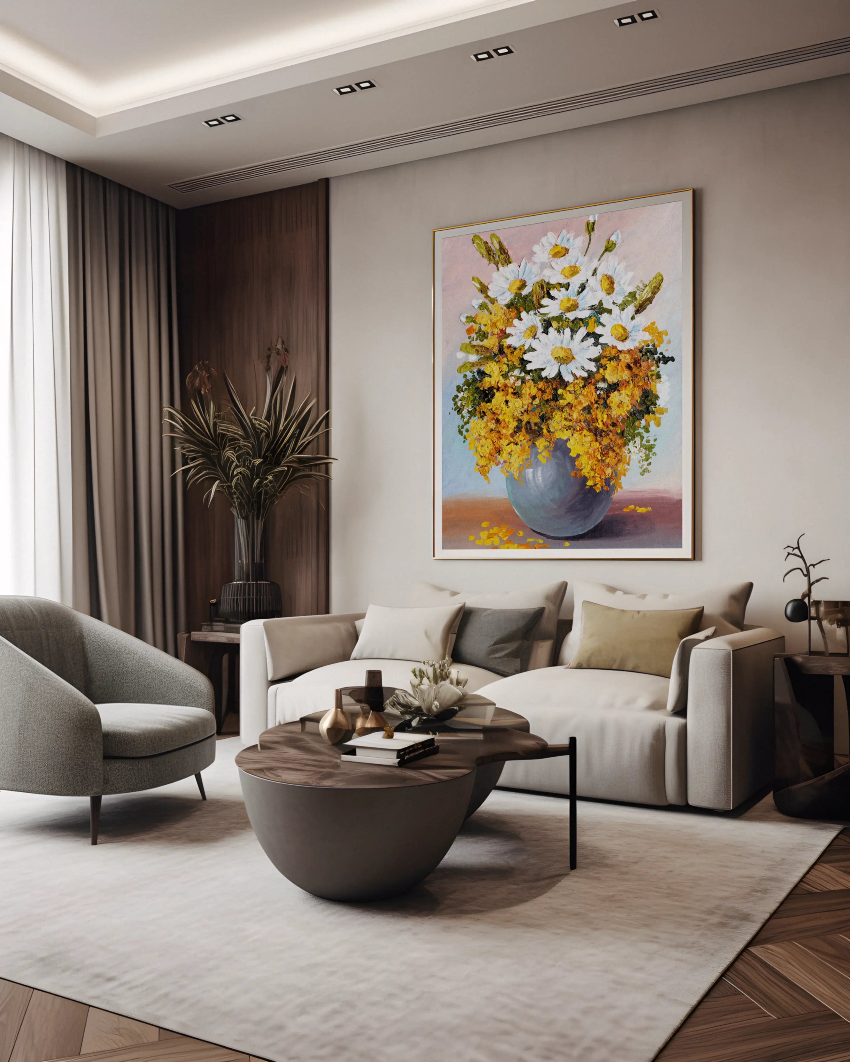 Floral Canvas Wall Art SAD964