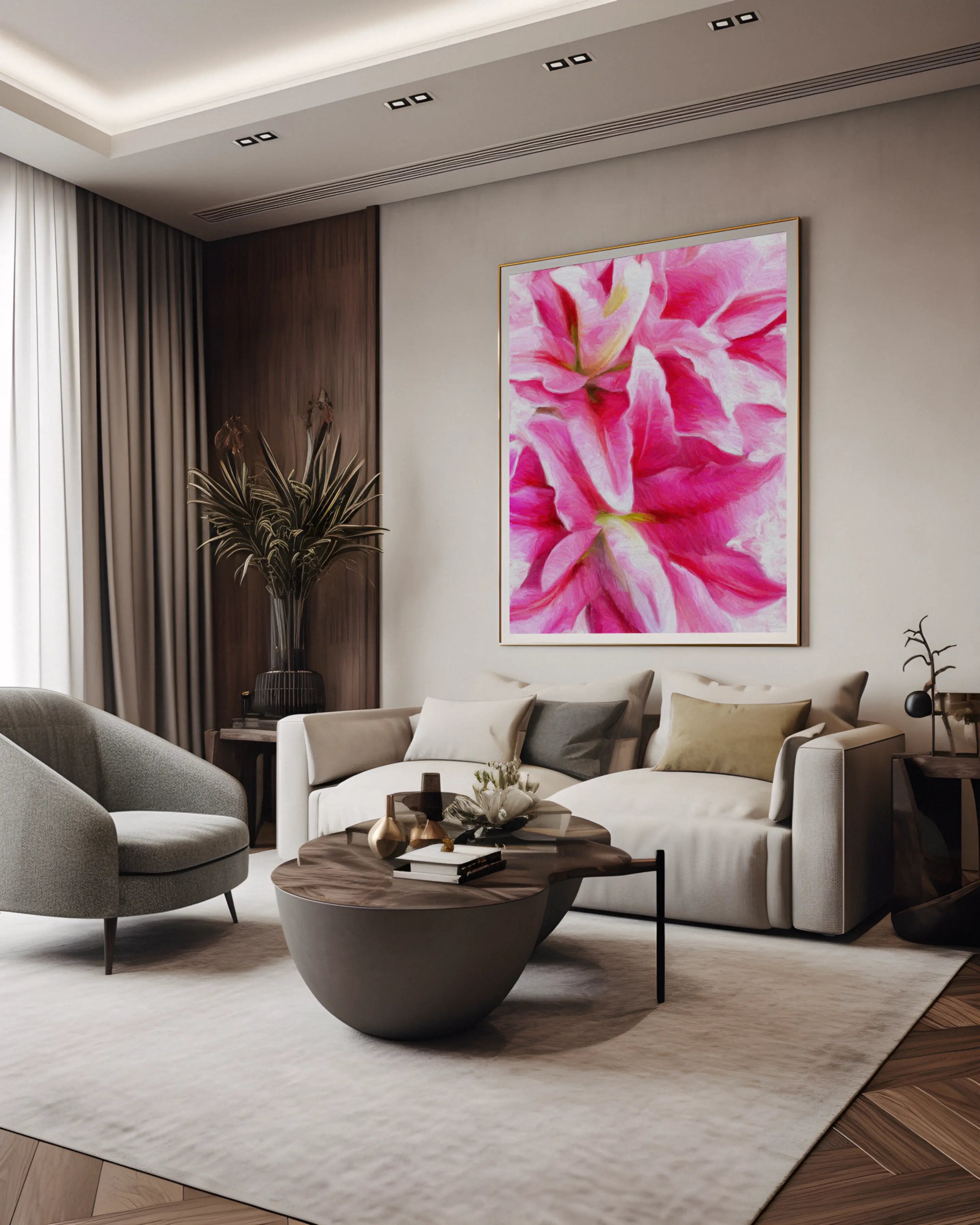 Floral Canvas Wall Art SAD1151
