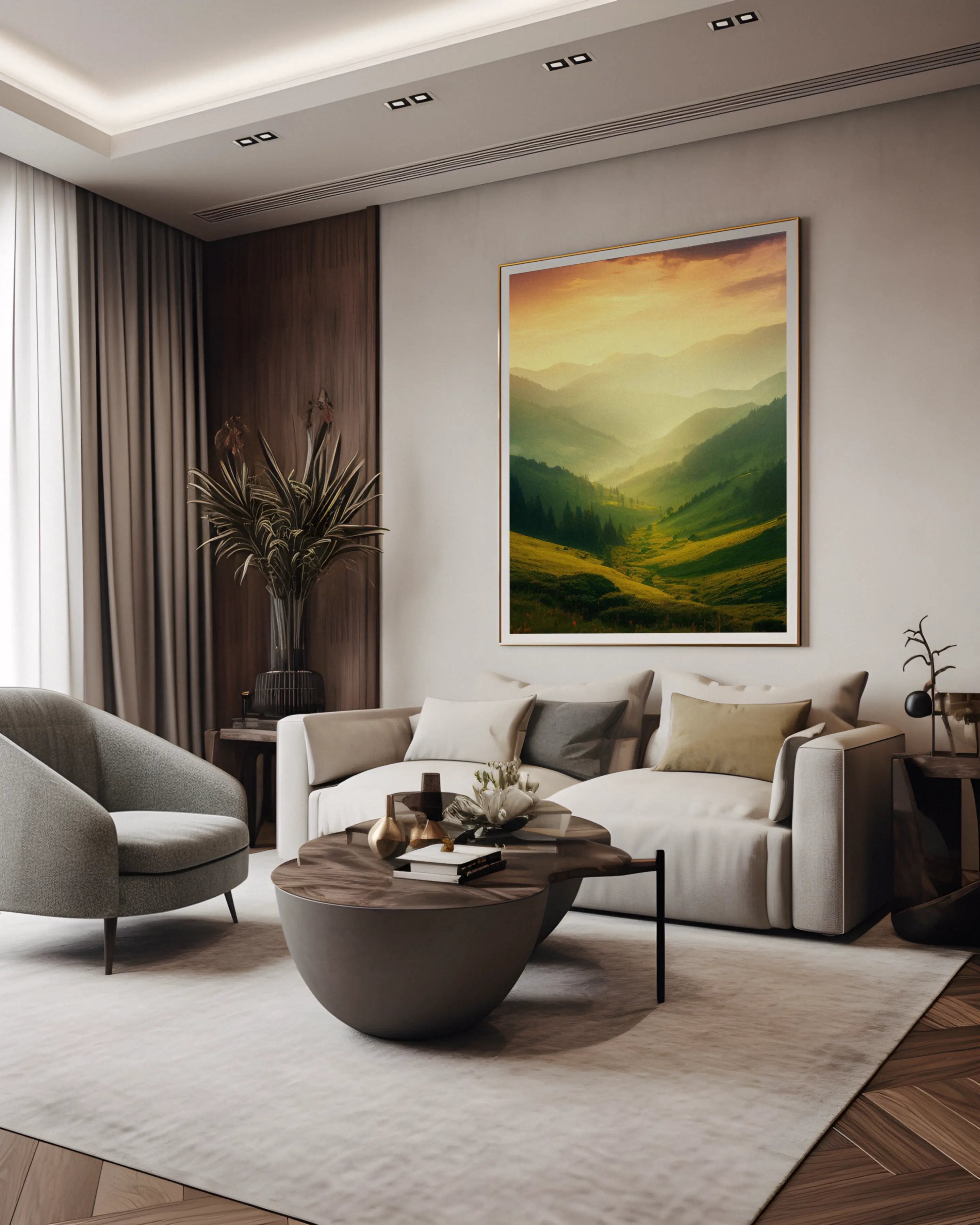 Landscape Canvas Wall Art SAD2136