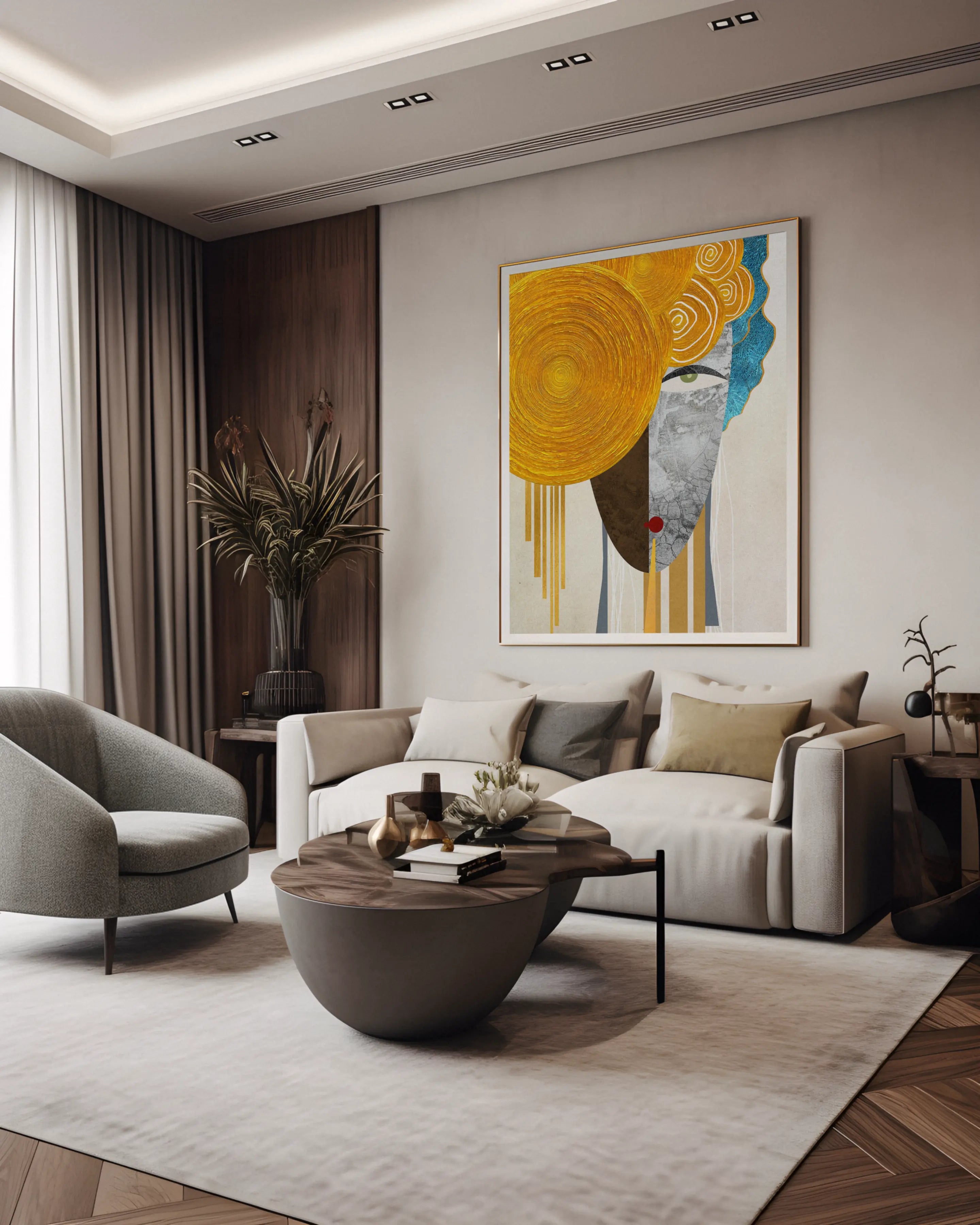 Abstract Canvas Wall Art SAD1943