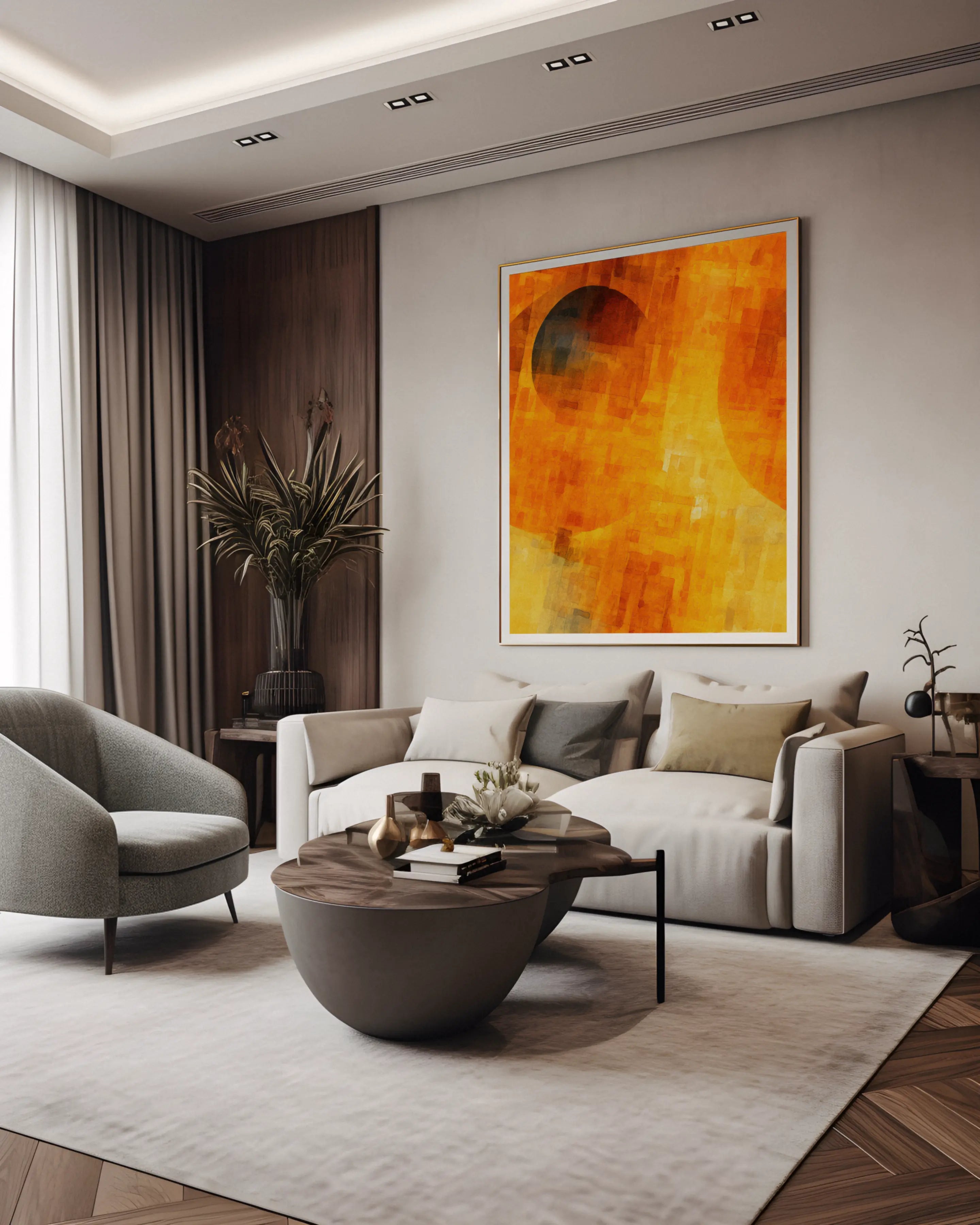 Abstract Canvas Wall Art SAD2186