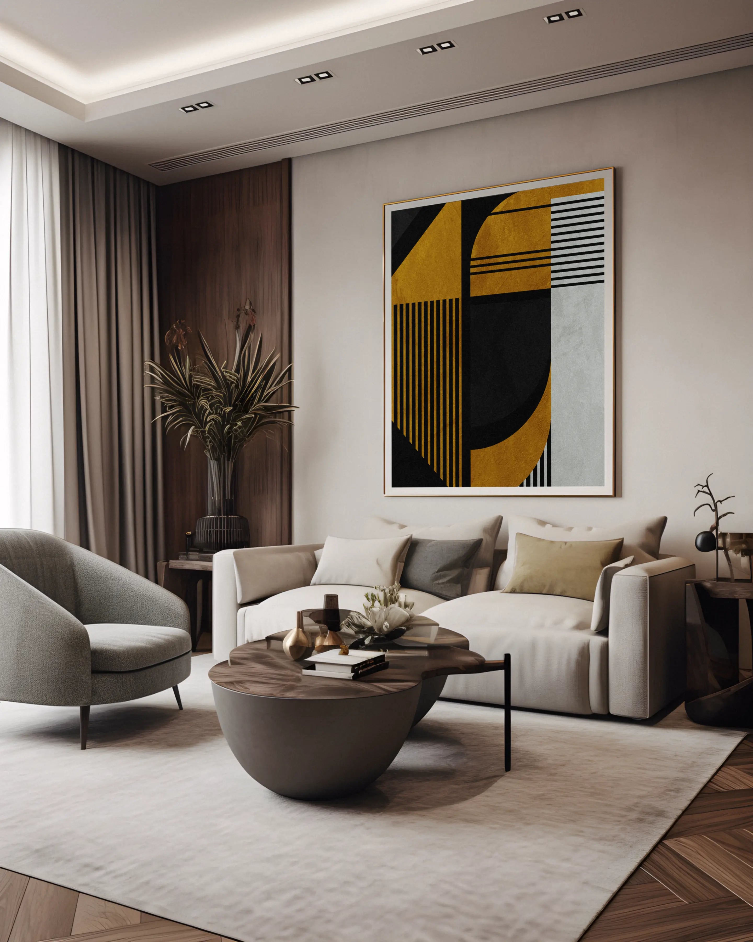 Abstract Canvas Wall Art SAD884
