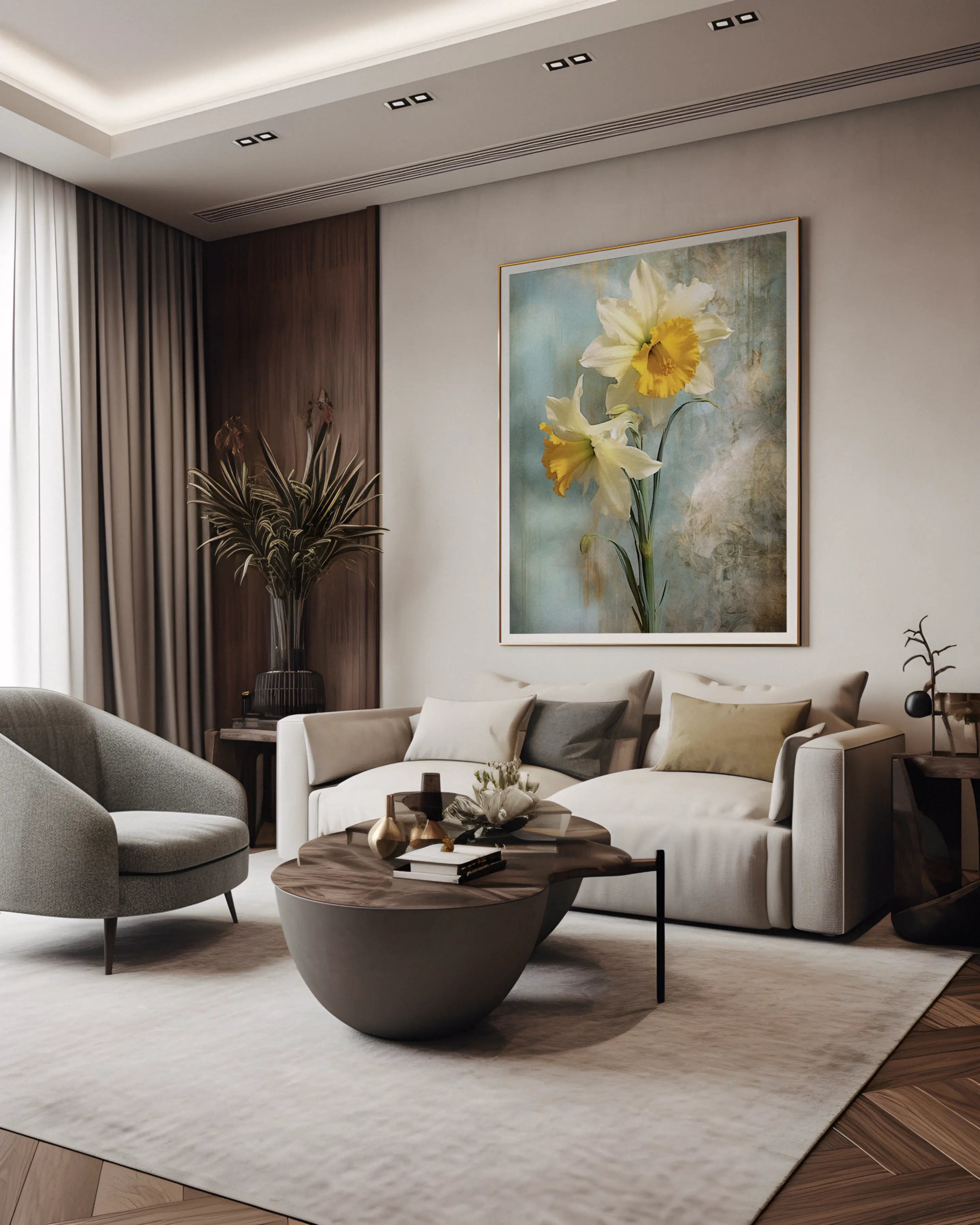 Floral Canvas Wall Art SAD922