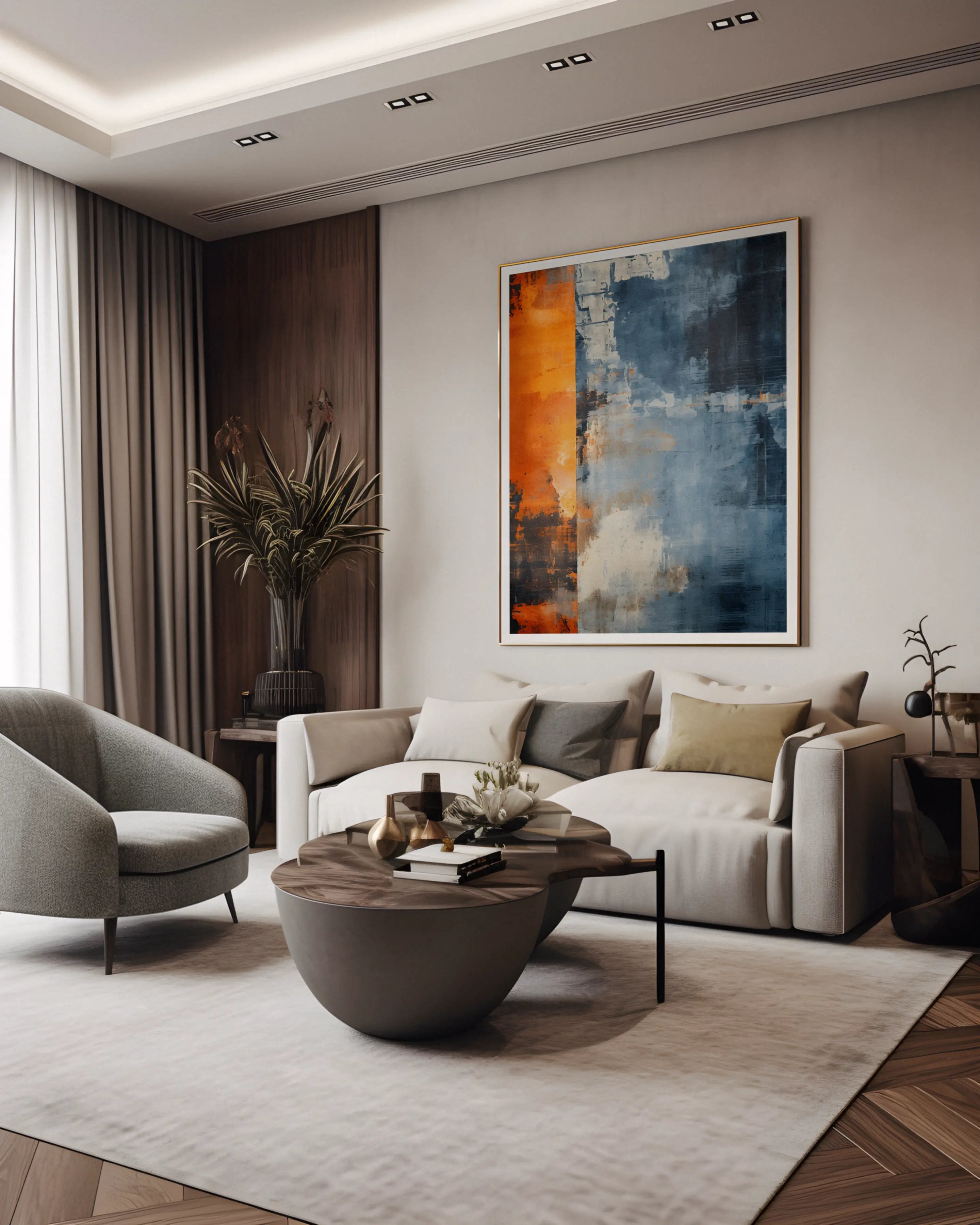 Abstract Canvas Wall Art SAD2195