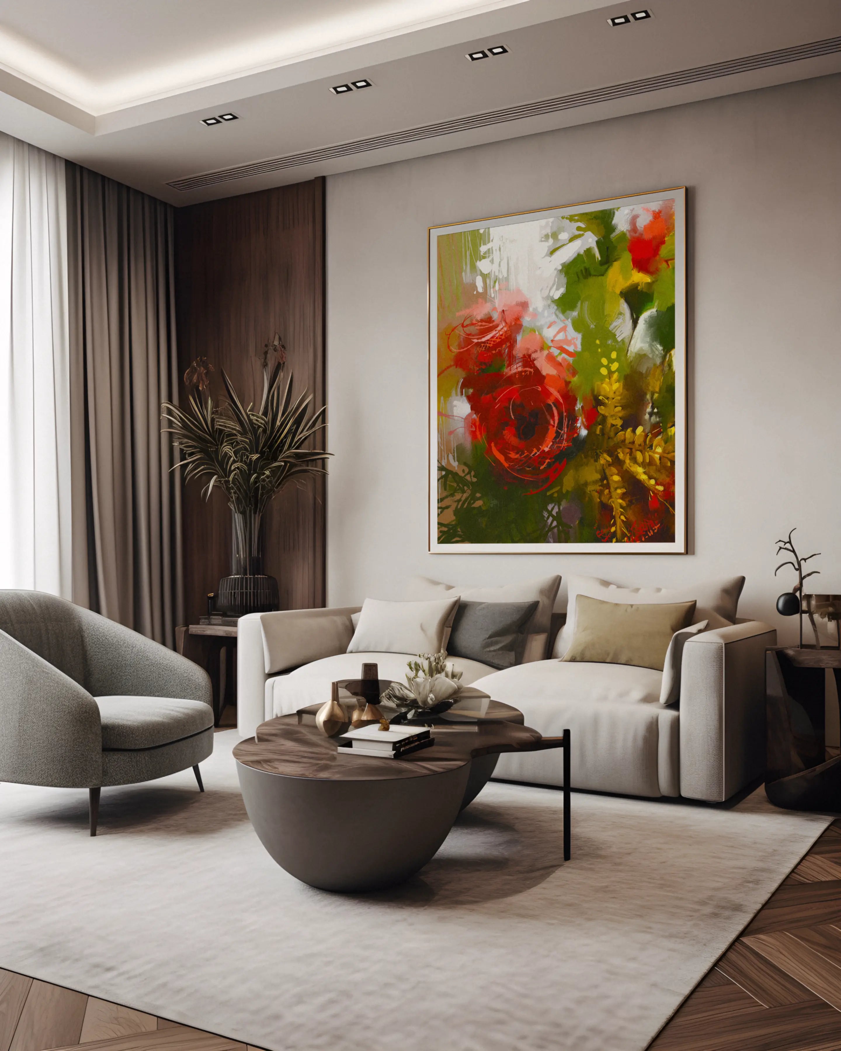 Floral Canvas Wall Art SAD890