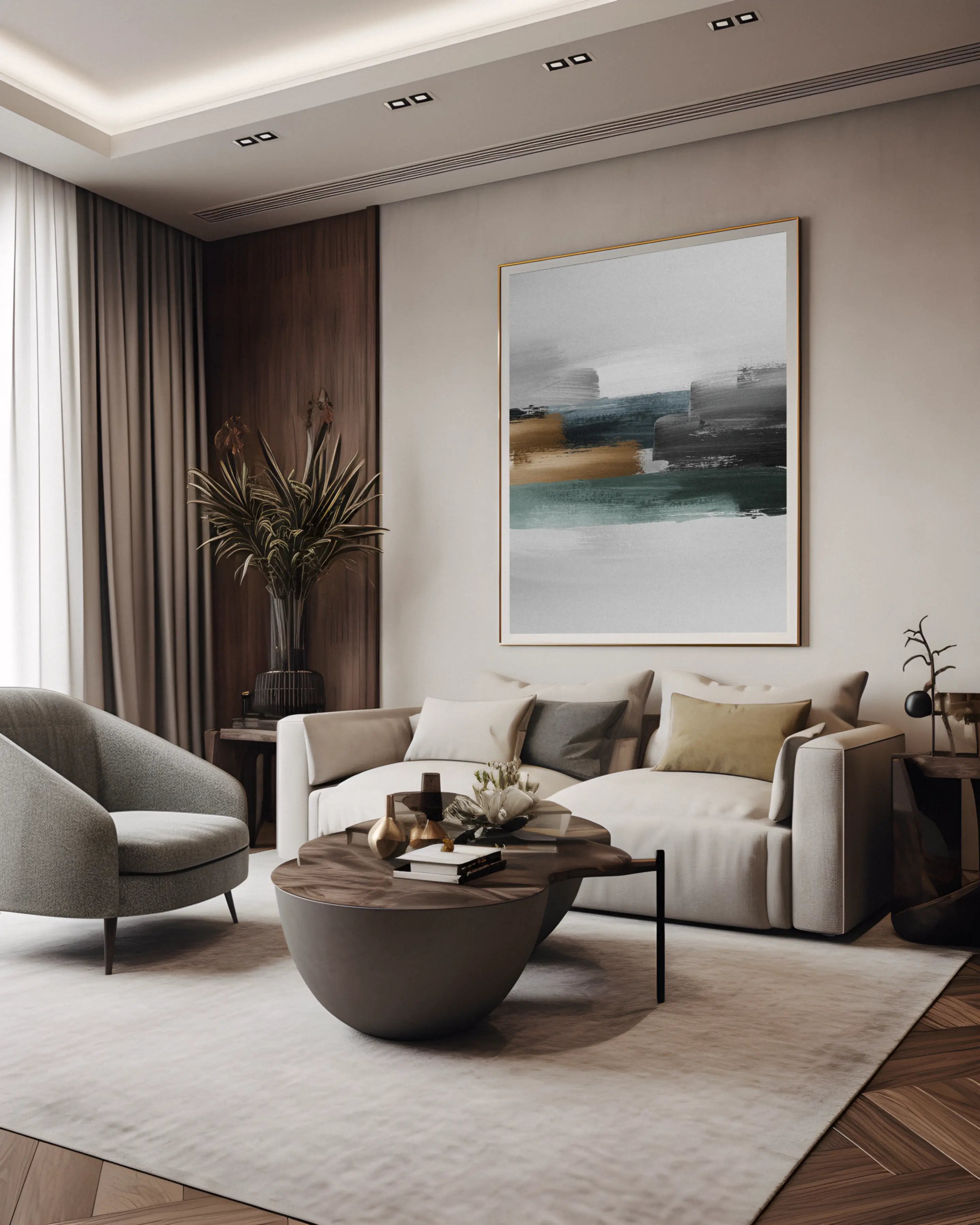 Abstract Canvas Wall Art SAD2079