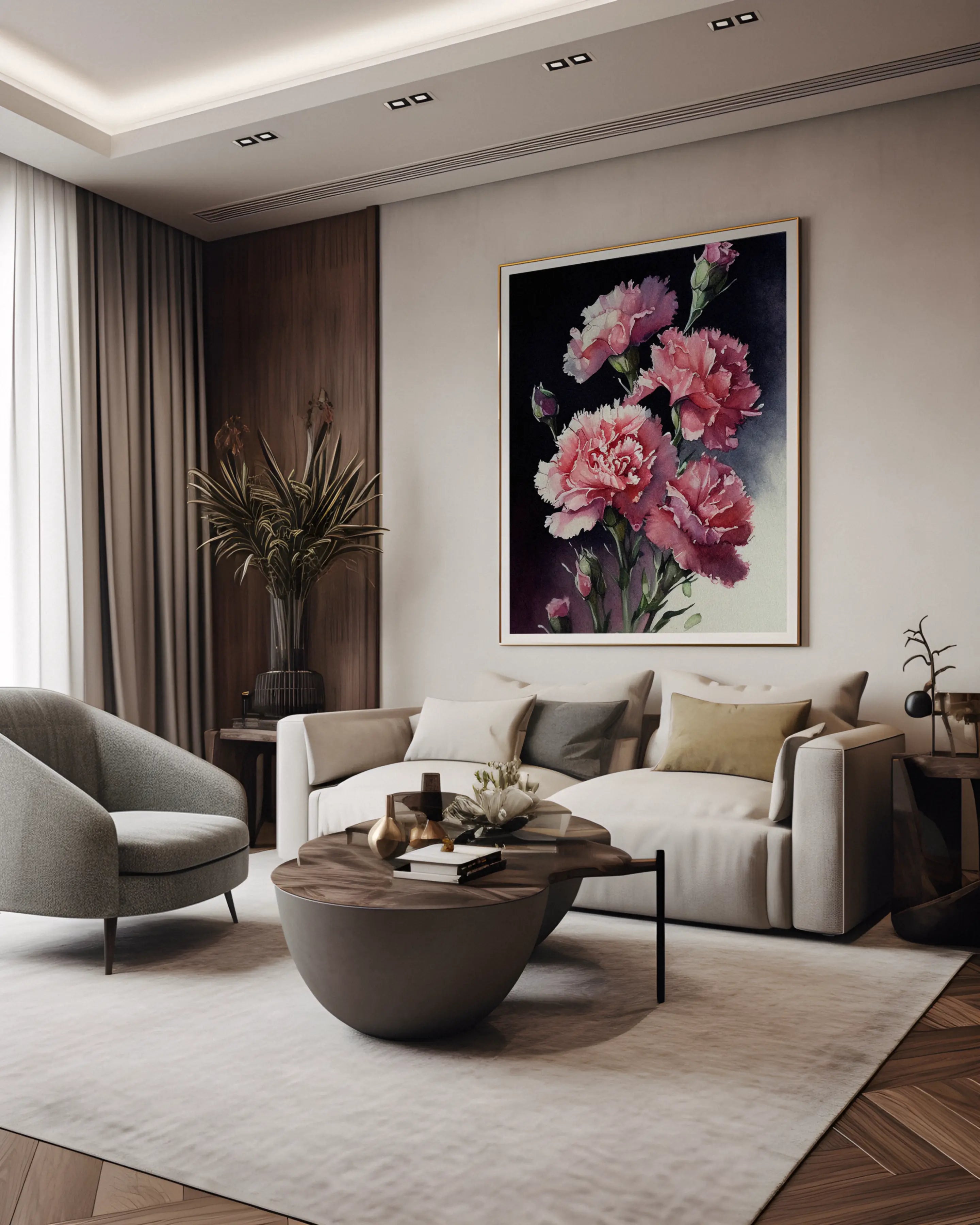 Floral Canvas Wall Art SAD926
