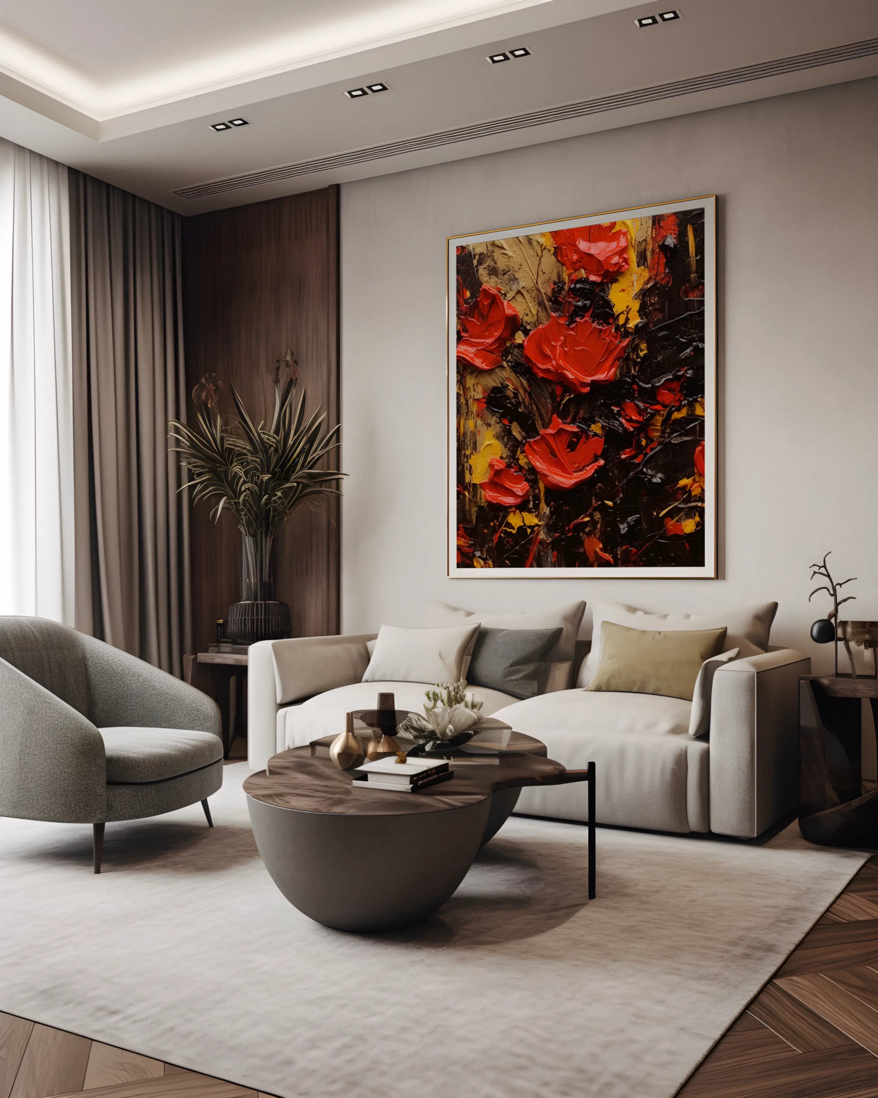 Floral Canvas Wall Art SAD894