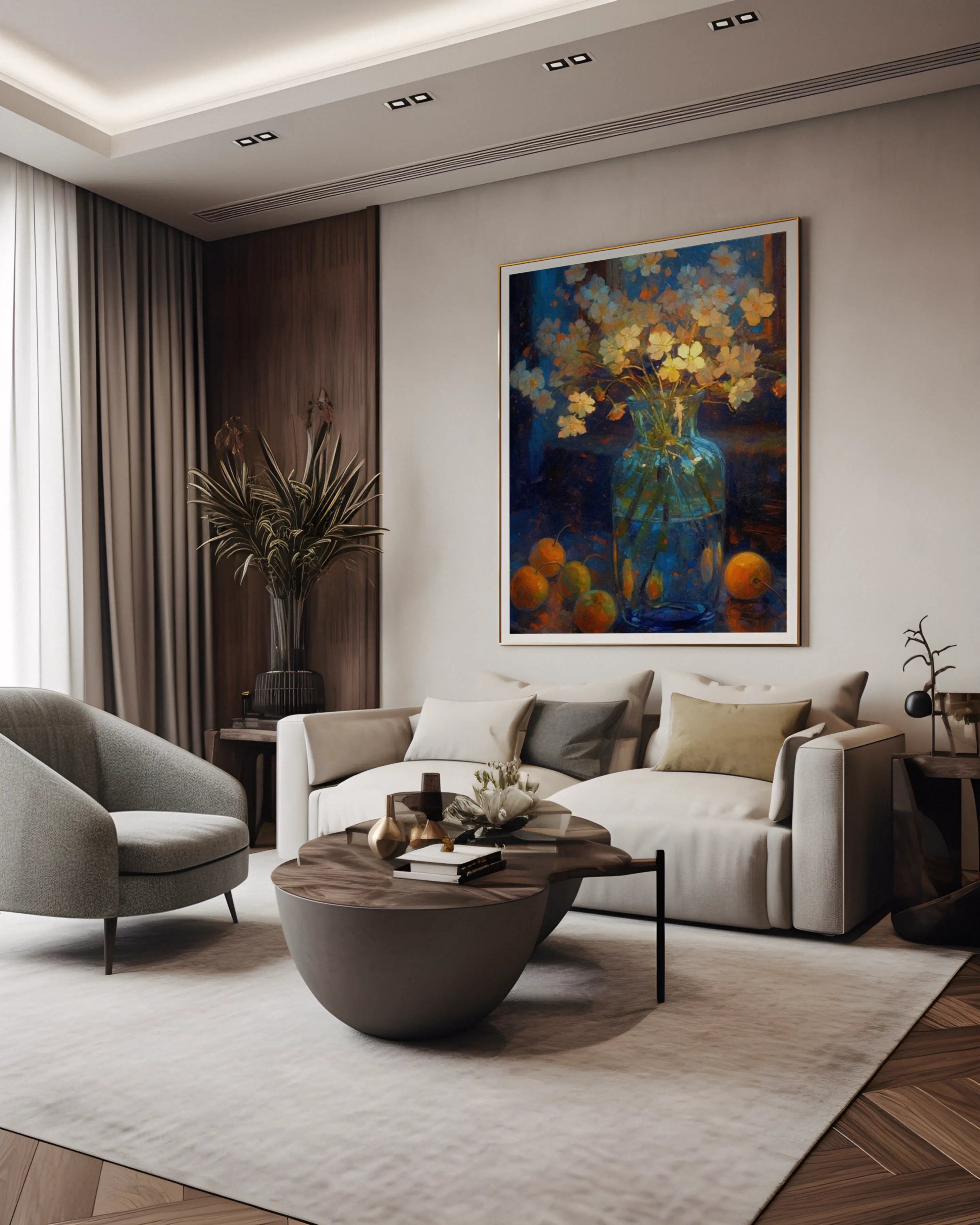 Floral Canvas Wall Art SAD1500