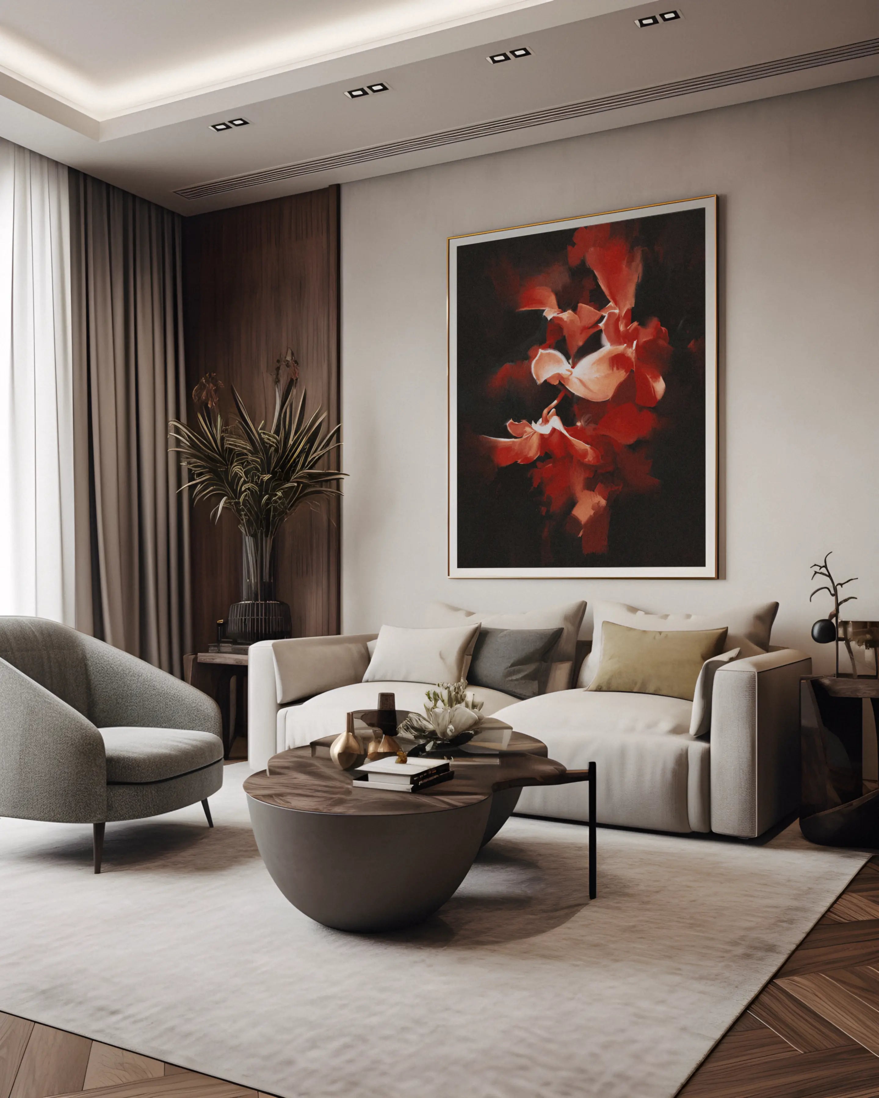 Floral Canvas Wall Art SAD885