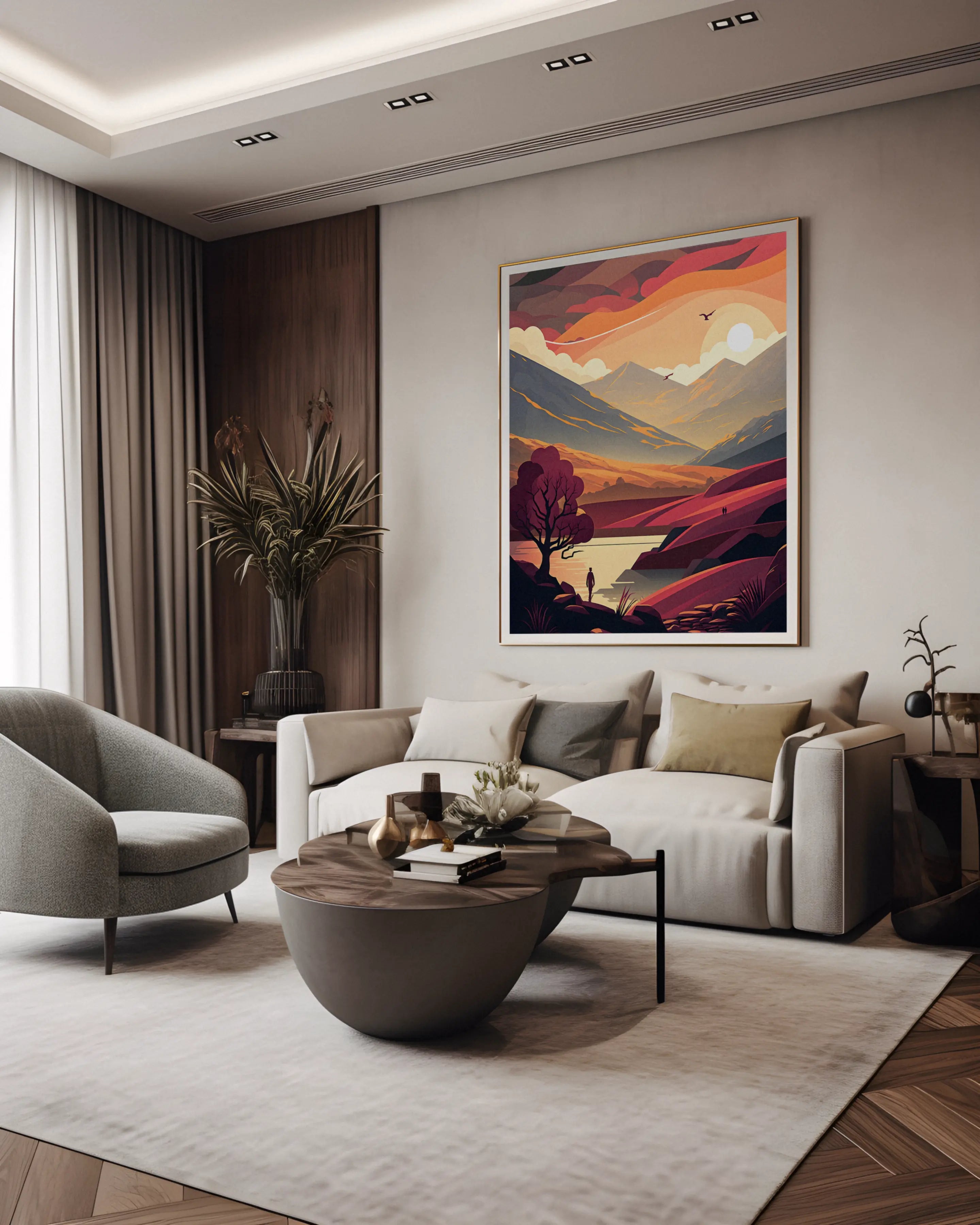 Landscape Canvas Wall Art SAD2095