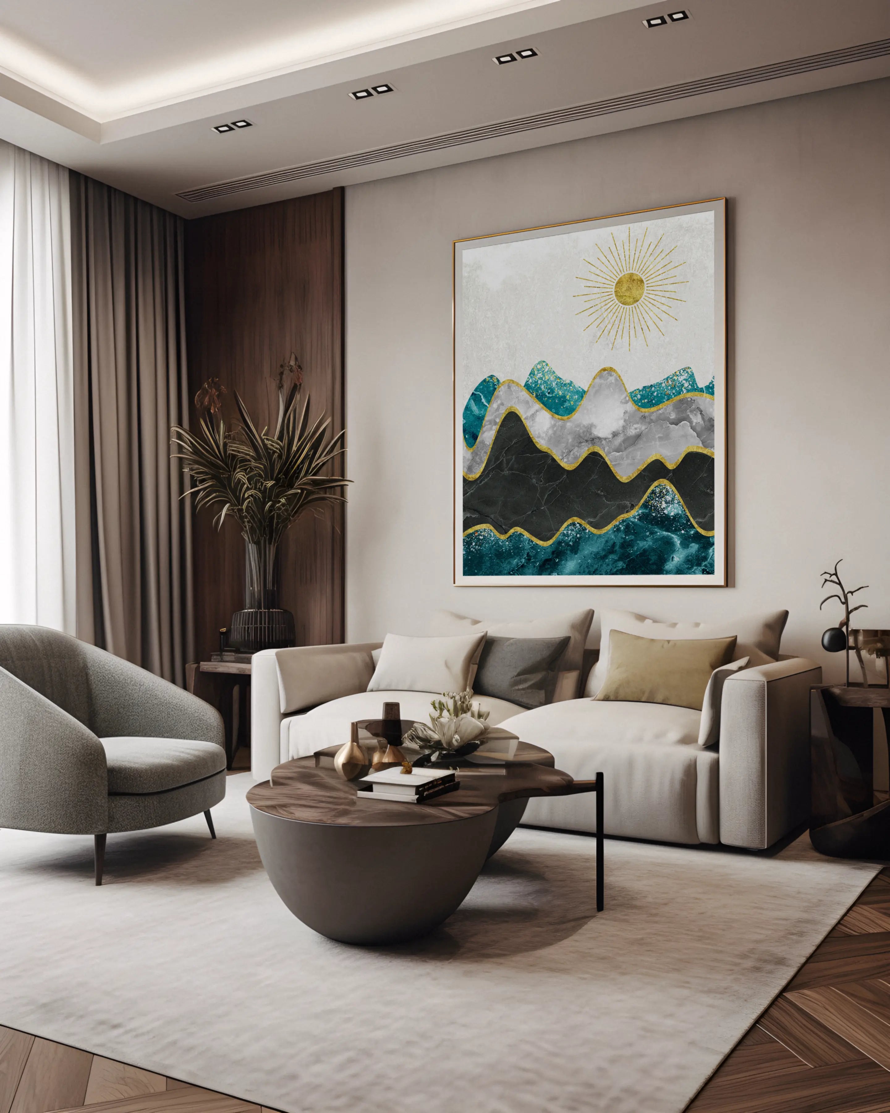 Abstract Canvas Wall Art SAD925
