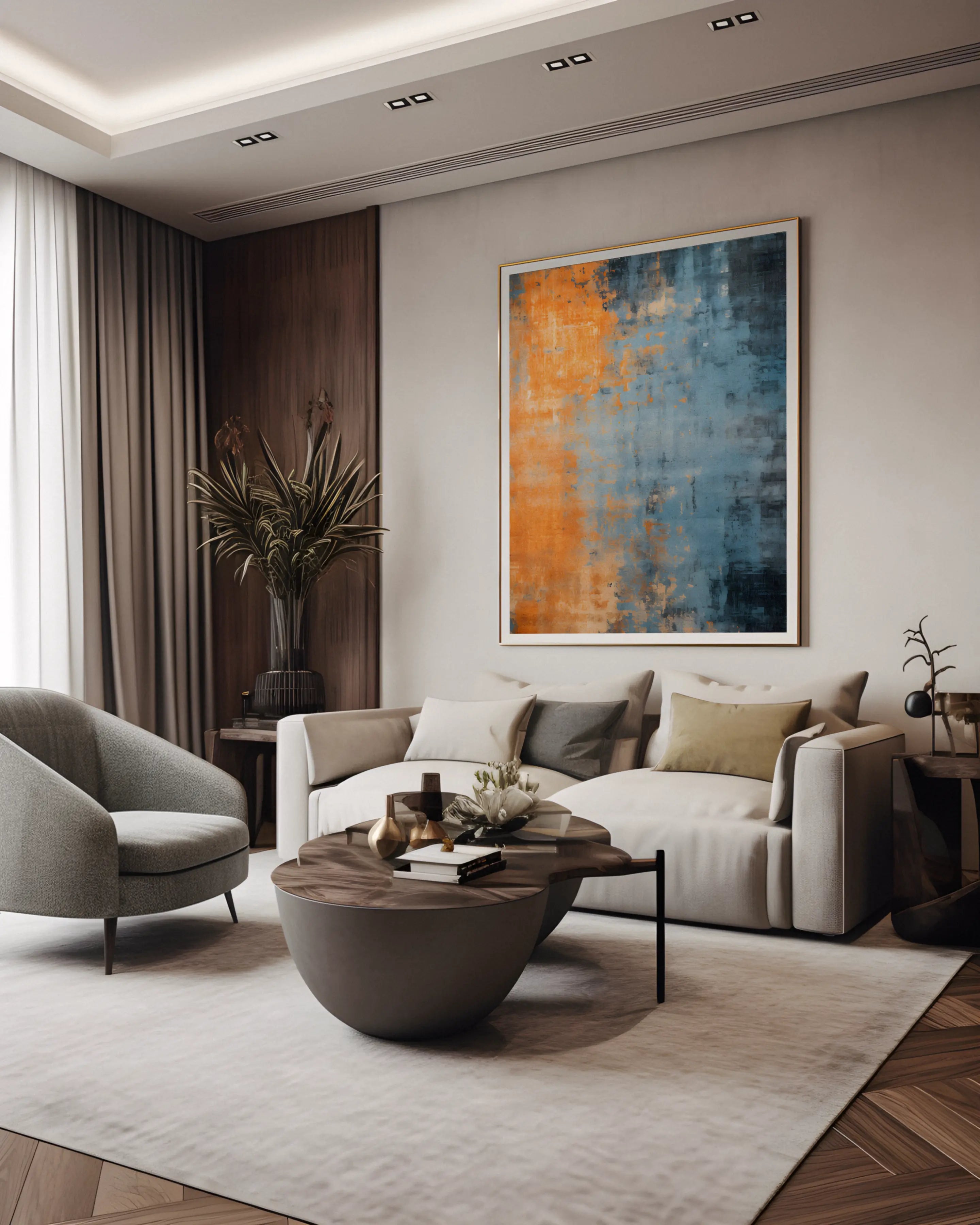 Abstract Canvas Wall Art SAD2197