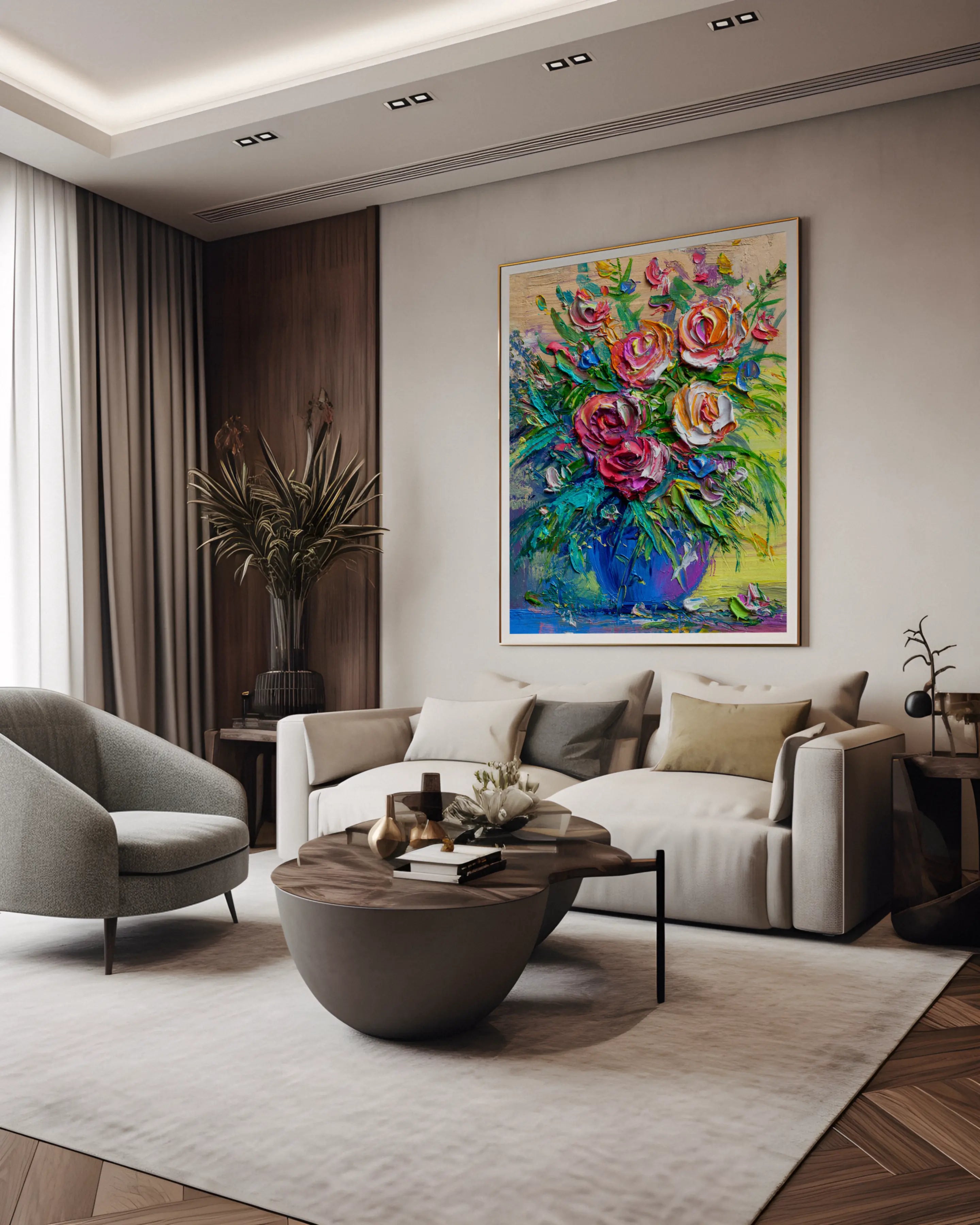 Floral Canvas Wall Art SAD1249