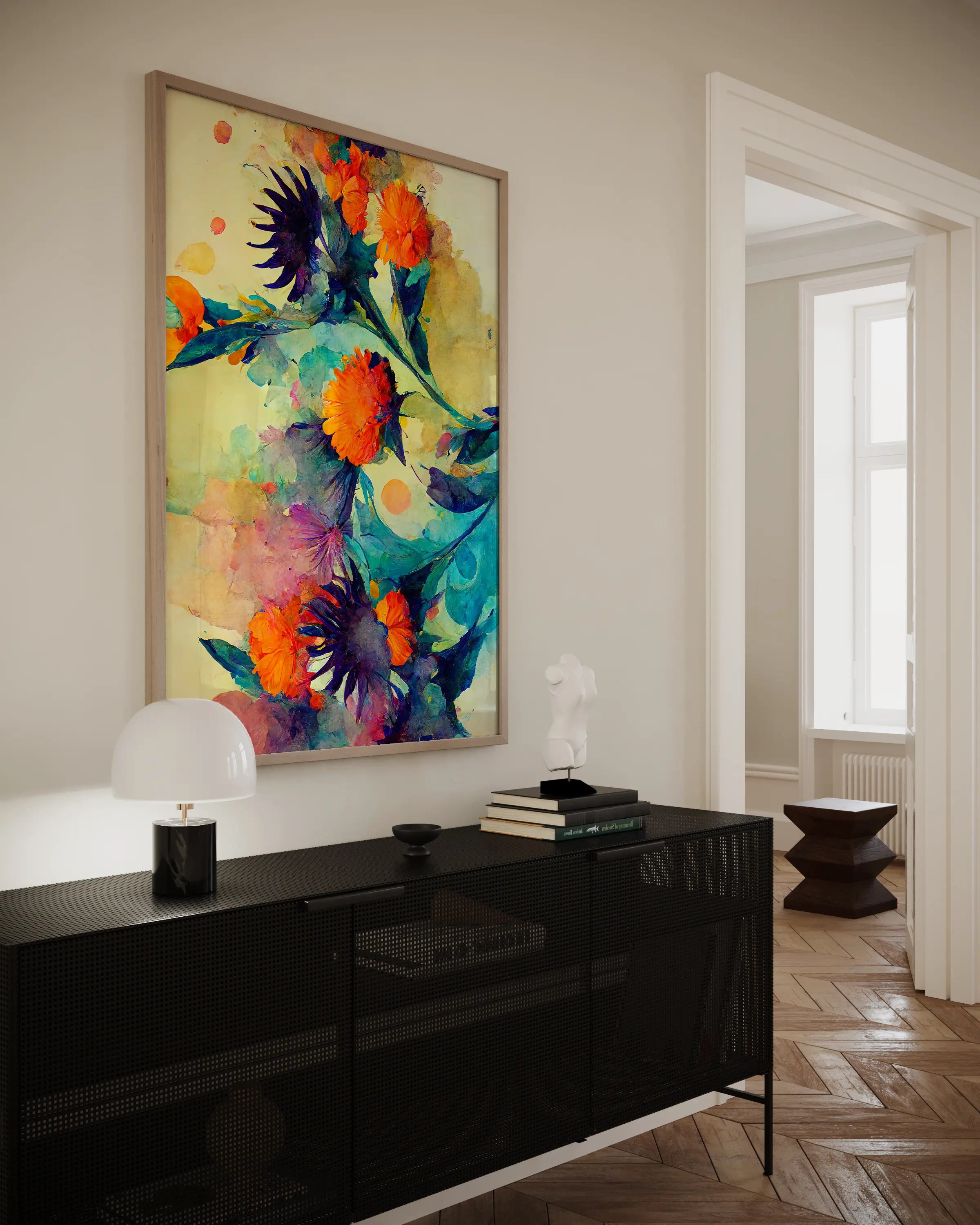 Floral Canvas Wall Art SAD730