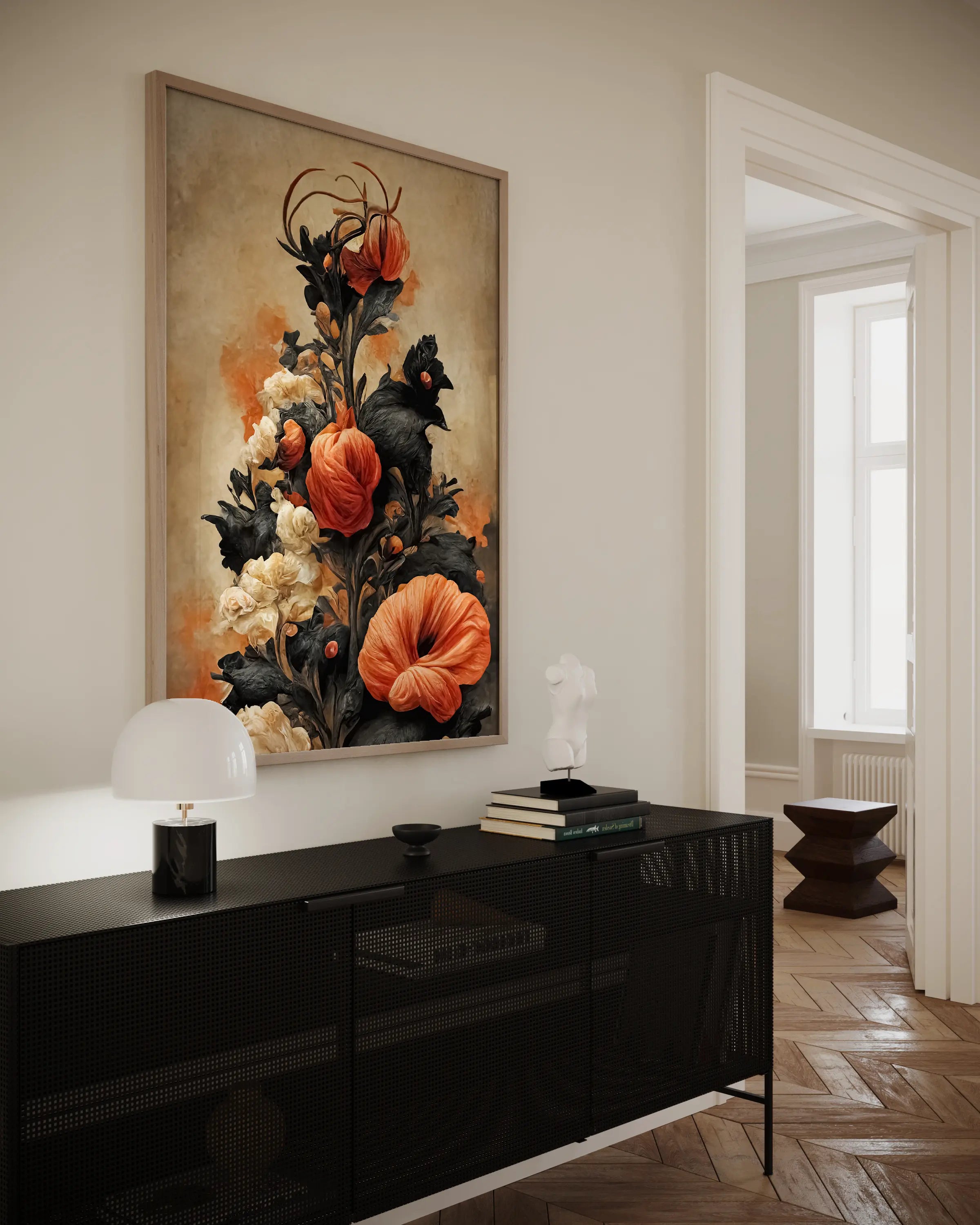 Floral Canvas Wall Art SAD903