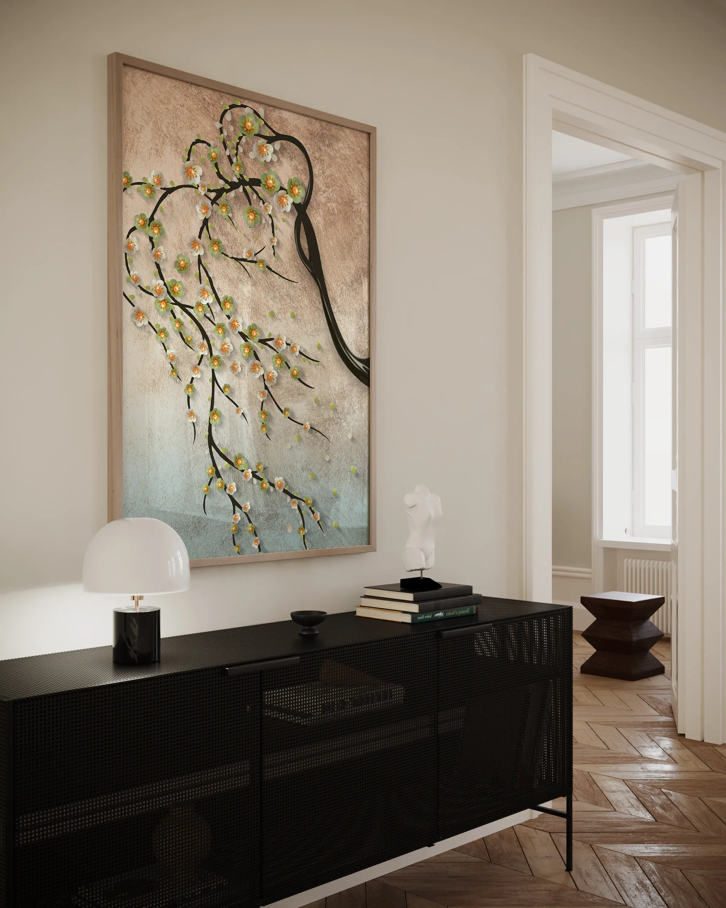 Floral Canvas Wall Art SAD664