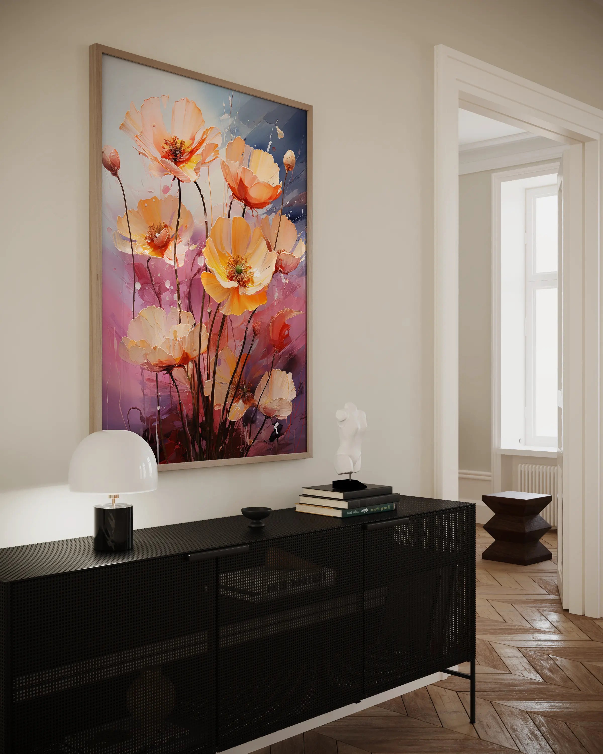 Floral Canvas Wall Art SAD920