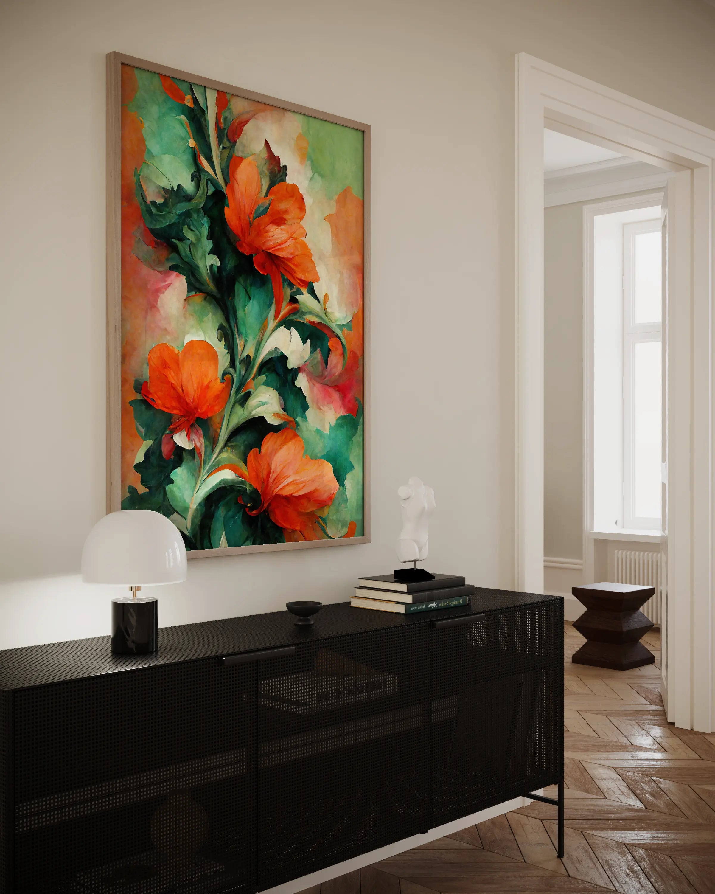 Floral Canvas Wall Art SAD902