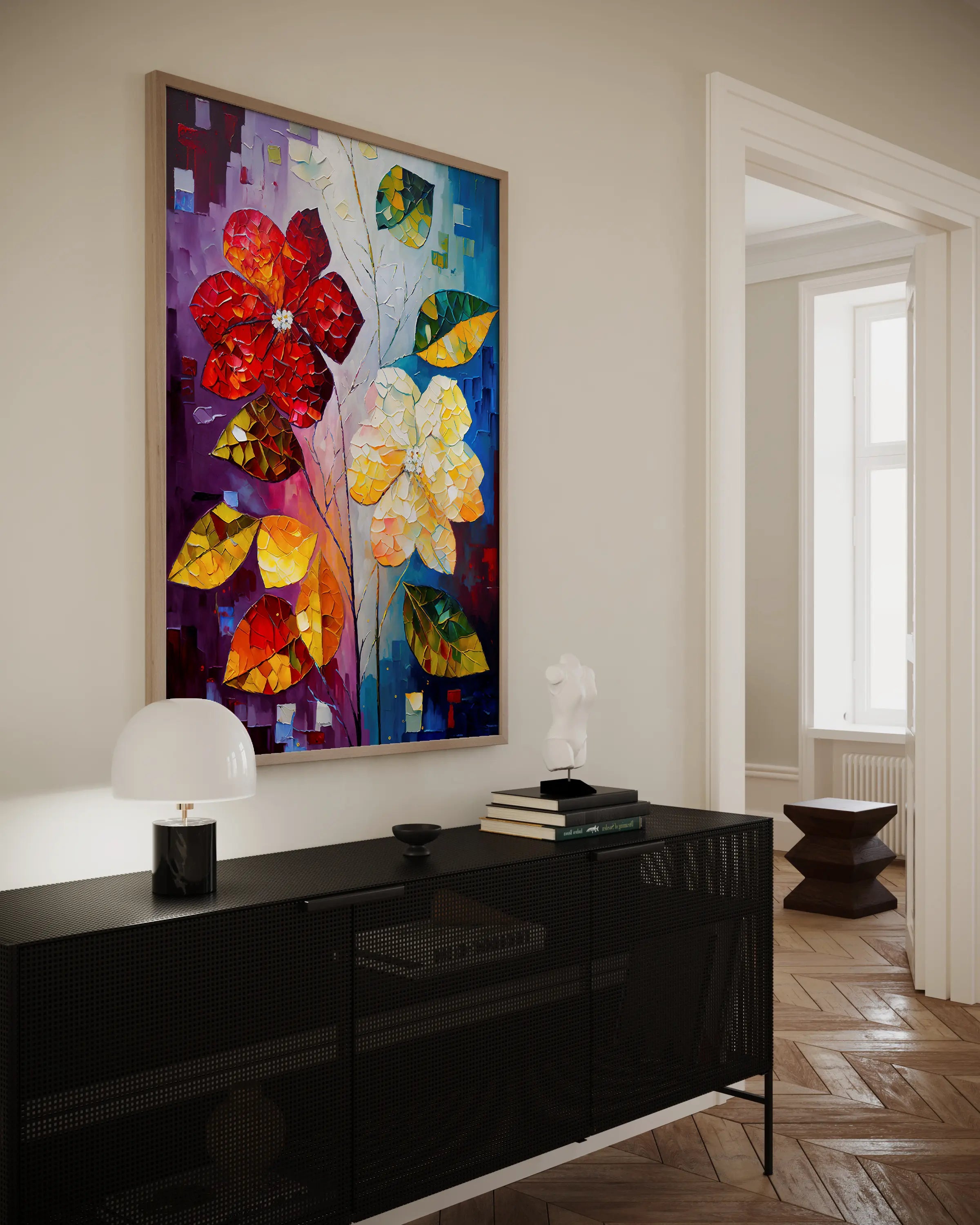 Floral Canvas Wall Art SAD908