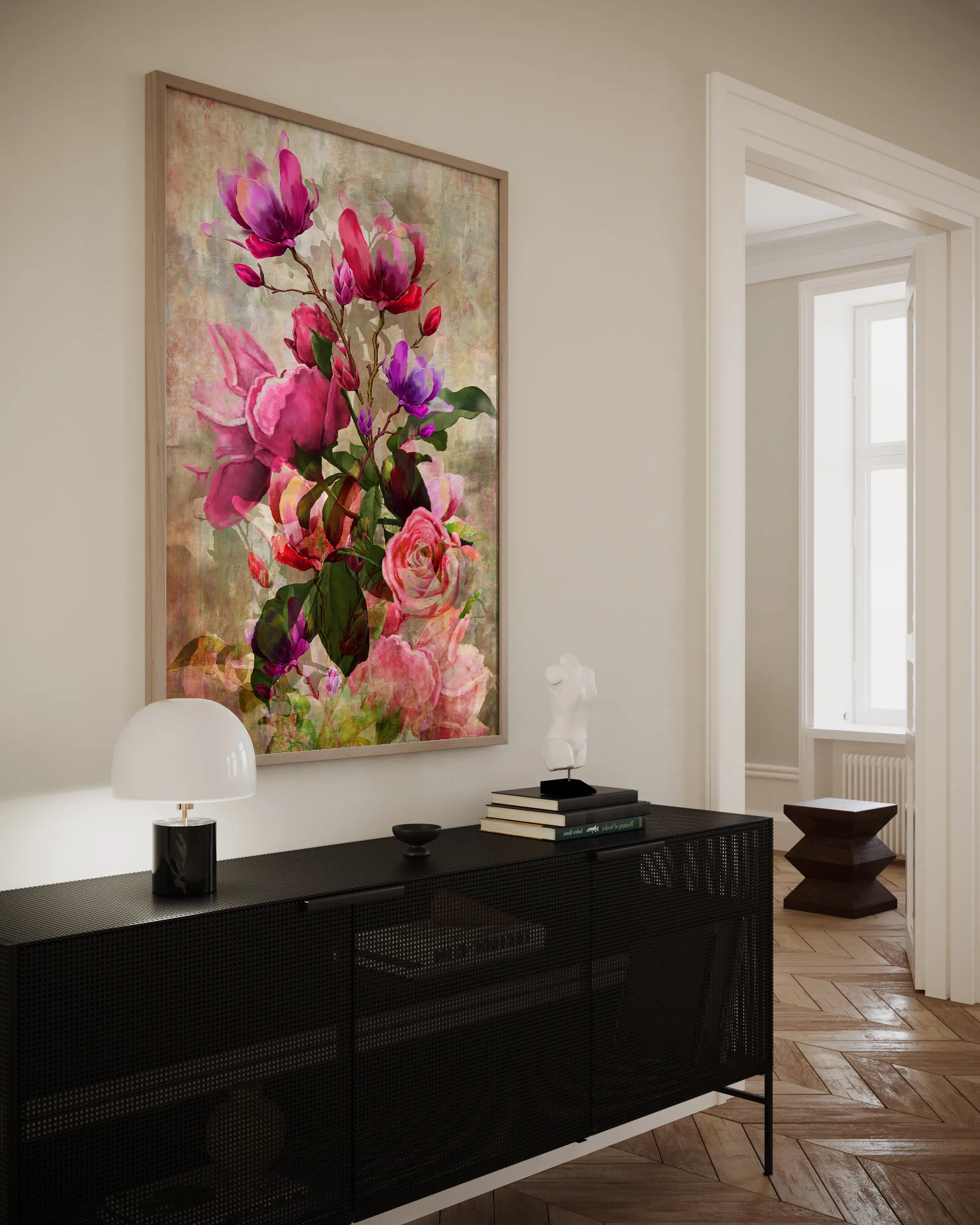 Floral Canvas Wall Art SAD871