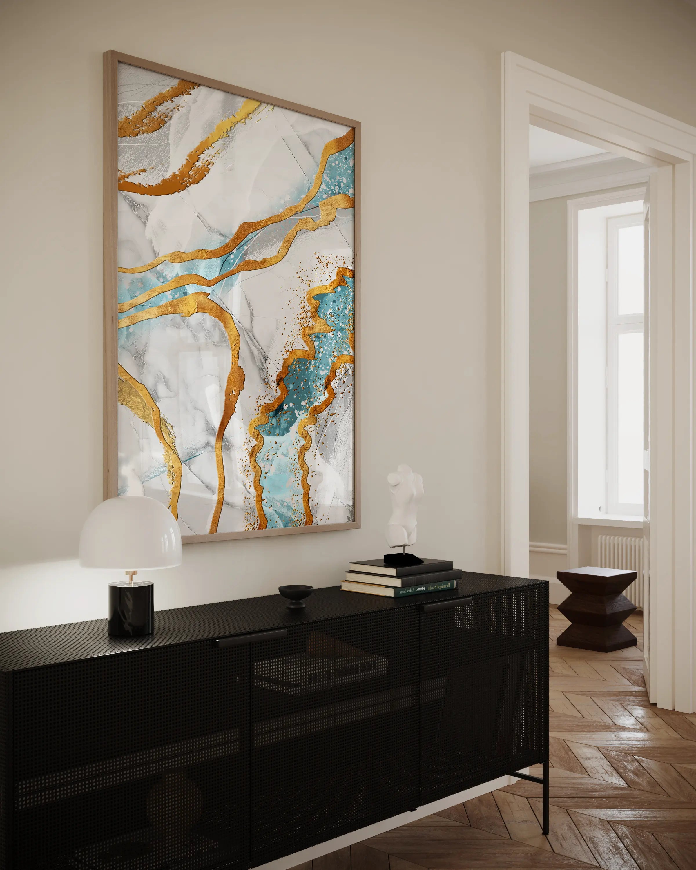Abstract Canvas Wall Art SAD588
