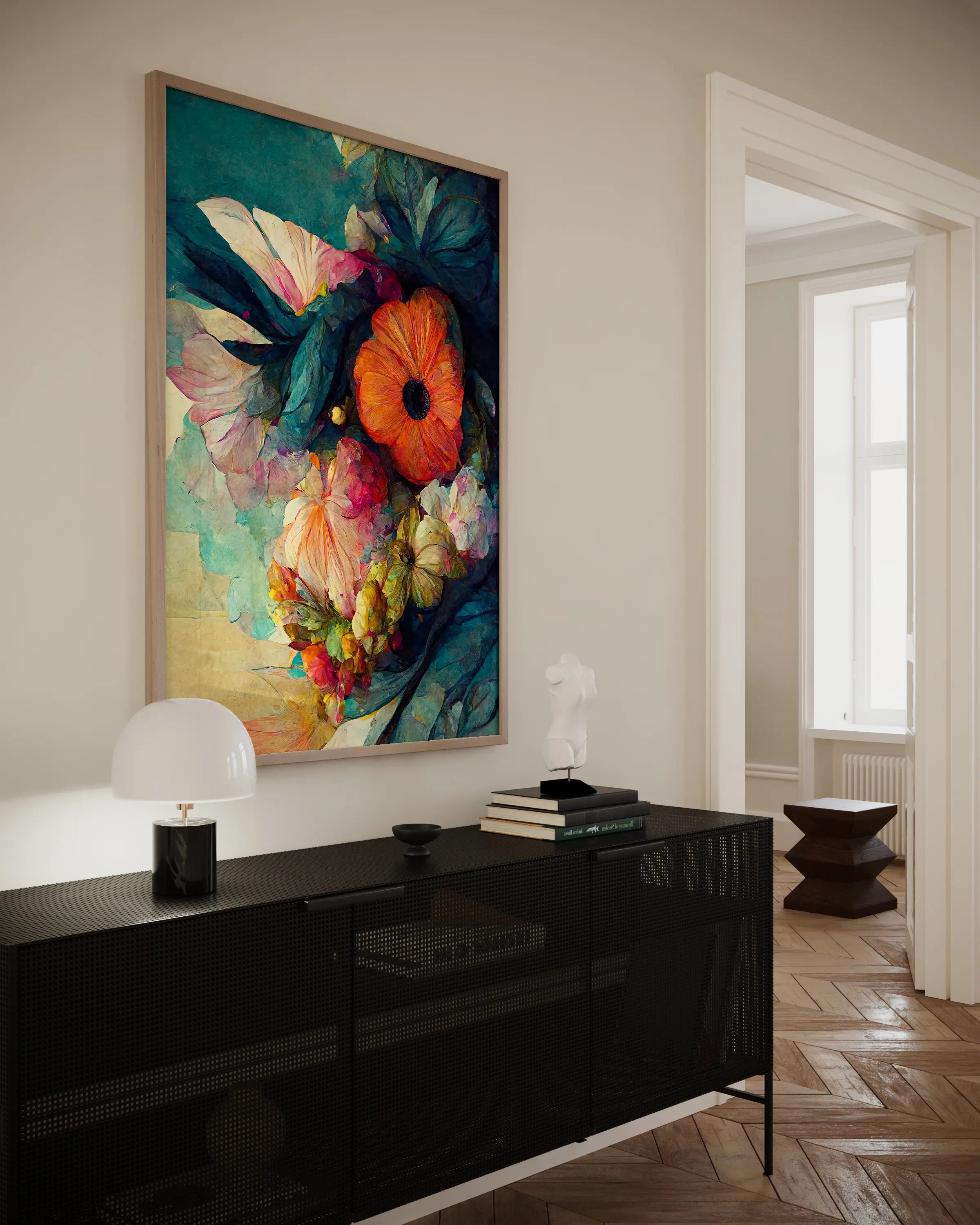 Floral Canvas Wall Art SAD685