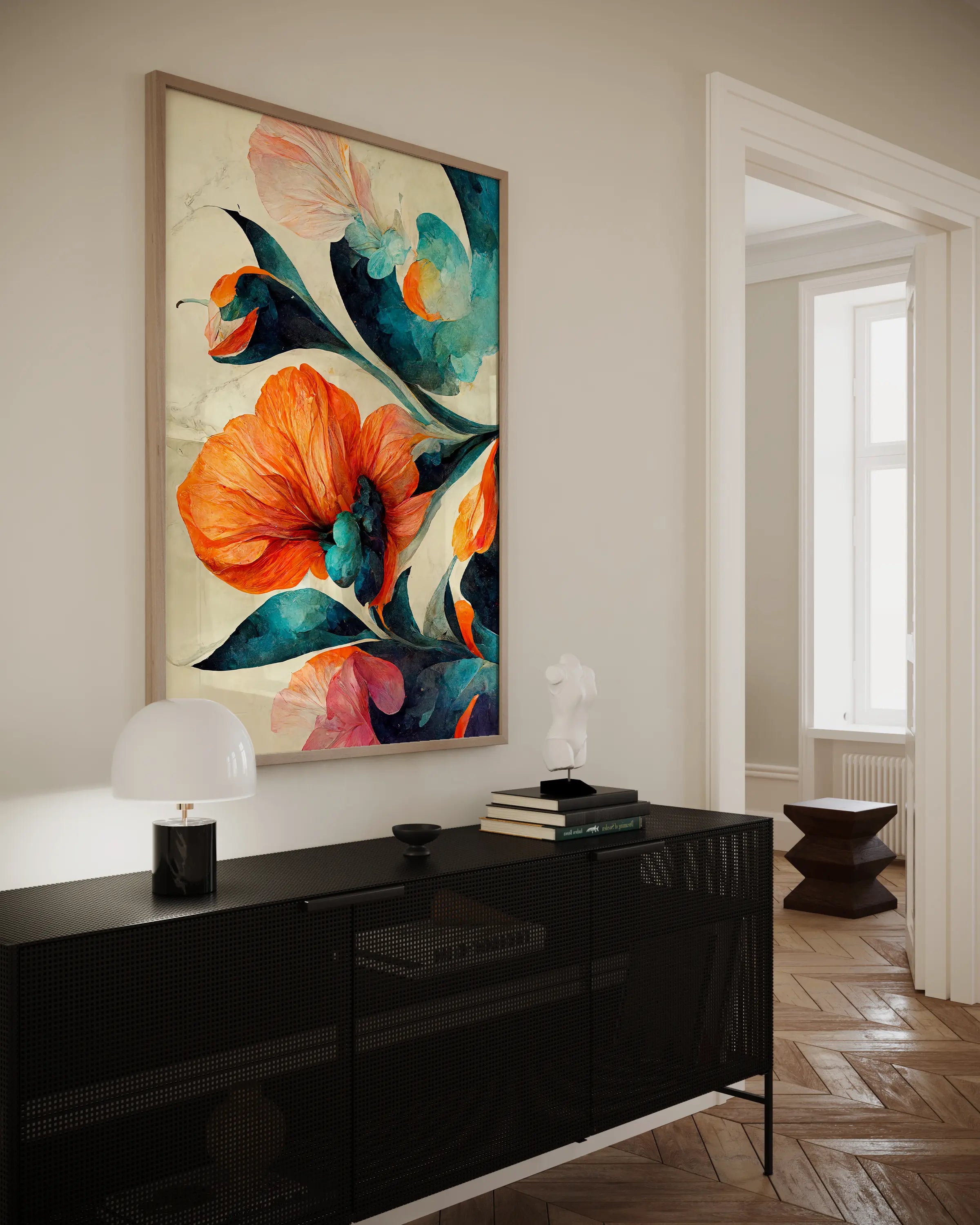 Floral Canvas Wall Art SAD706