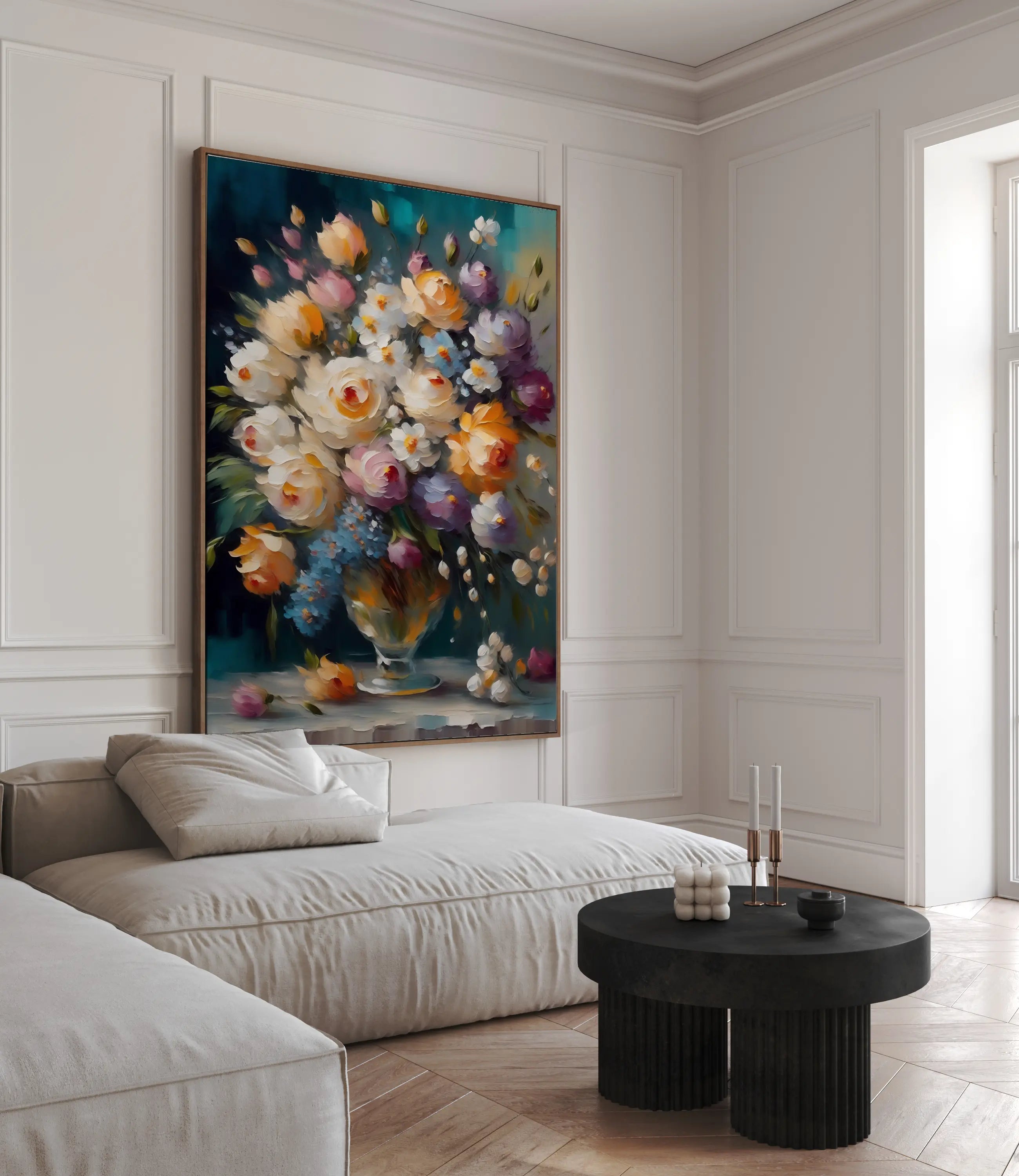 Floral Canvas Wall Art SAD945