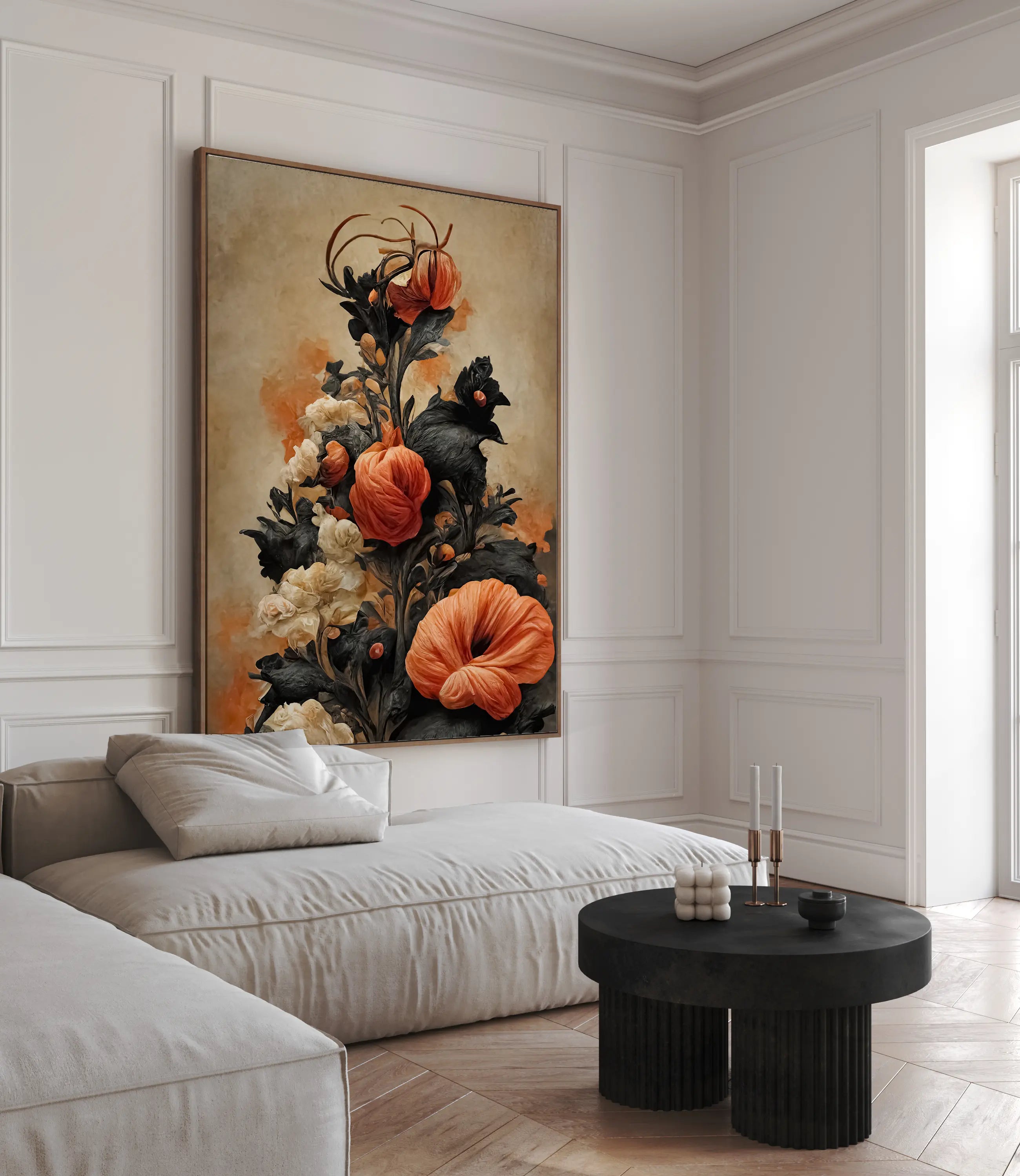 Floral Canvas Wall Art SAD903