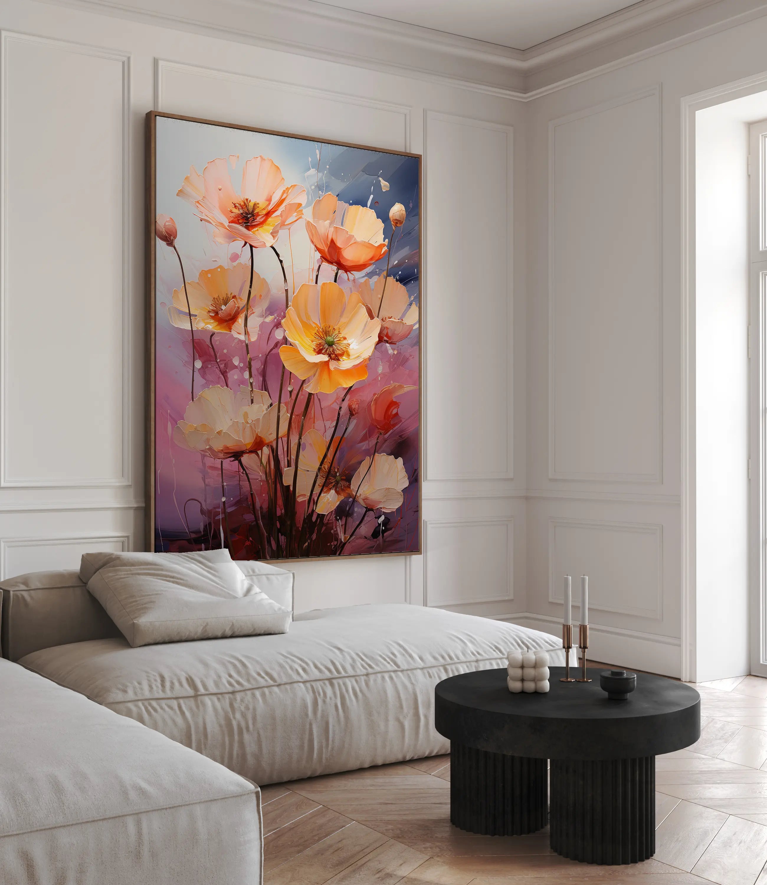 Floral Canvas Wall Art SAD920