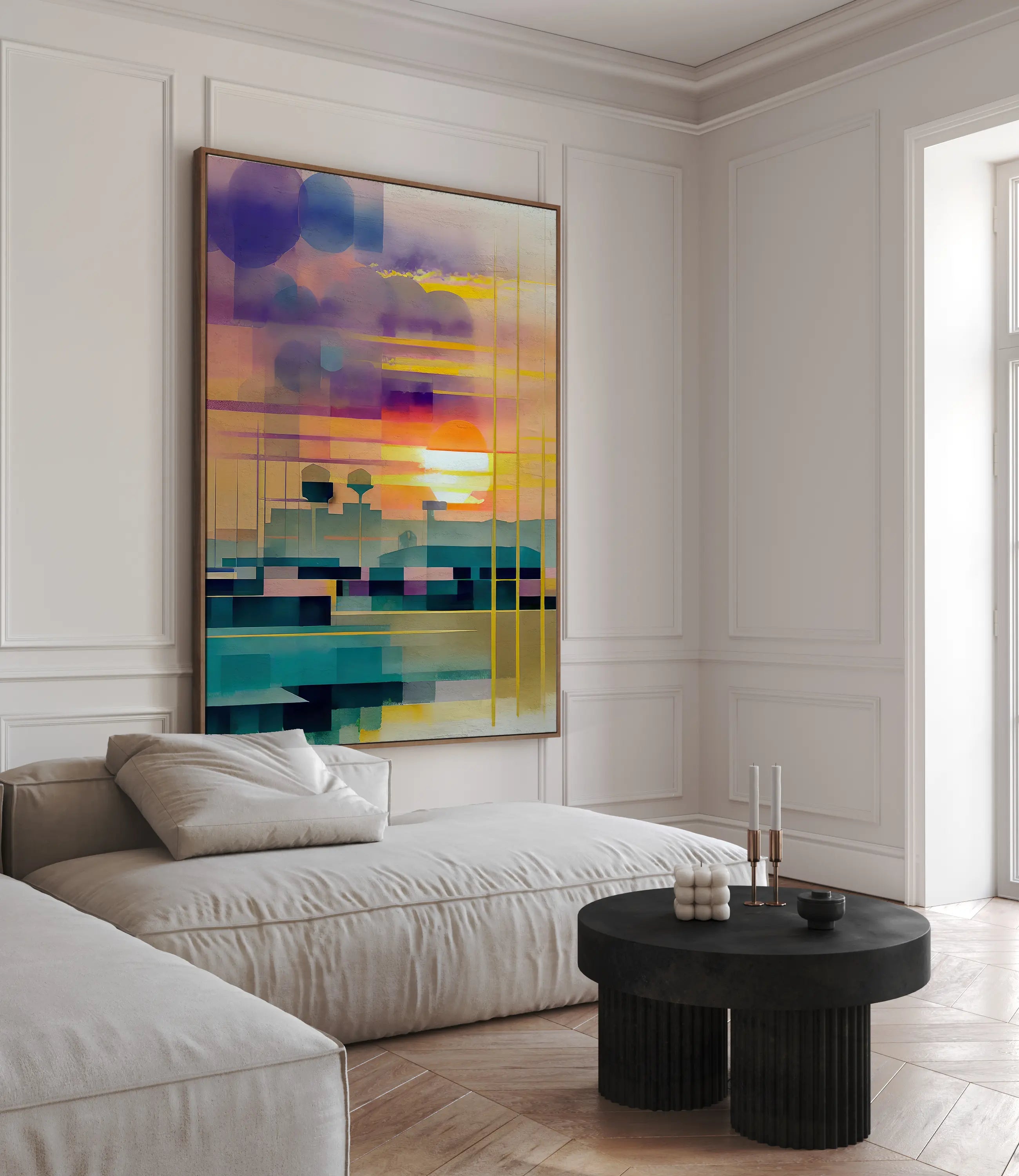 Abstract Canvas Wall Art SAD2159
