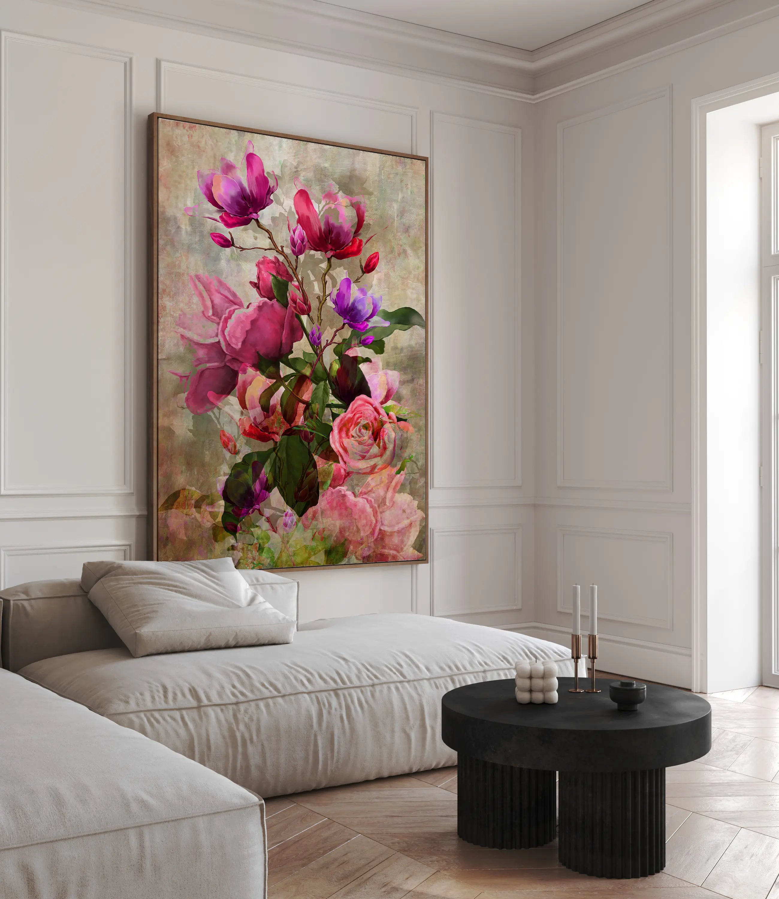 Floral Canvas Wall Art SAD871
