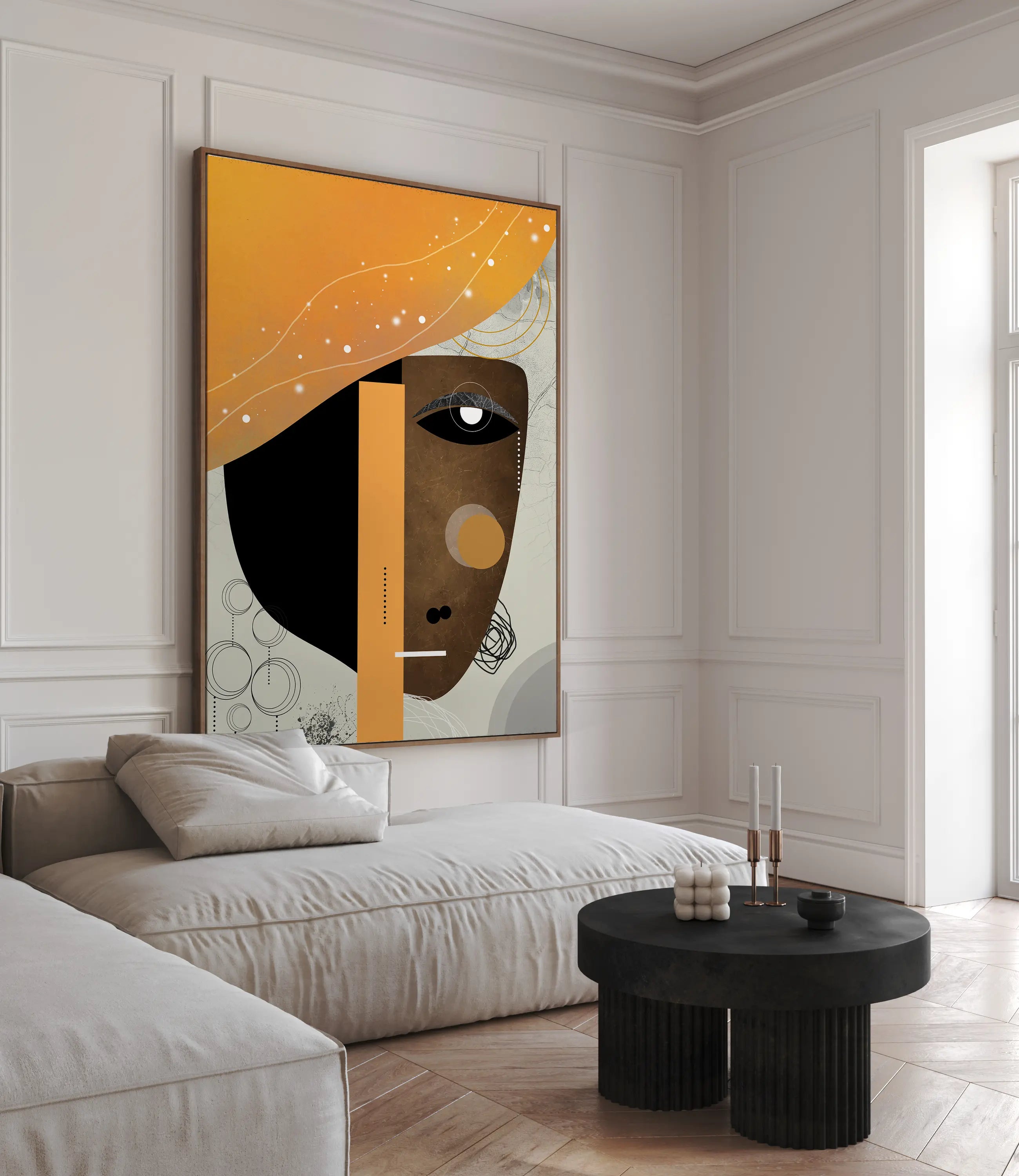 Abstract Canvas Wall Art SAD2114