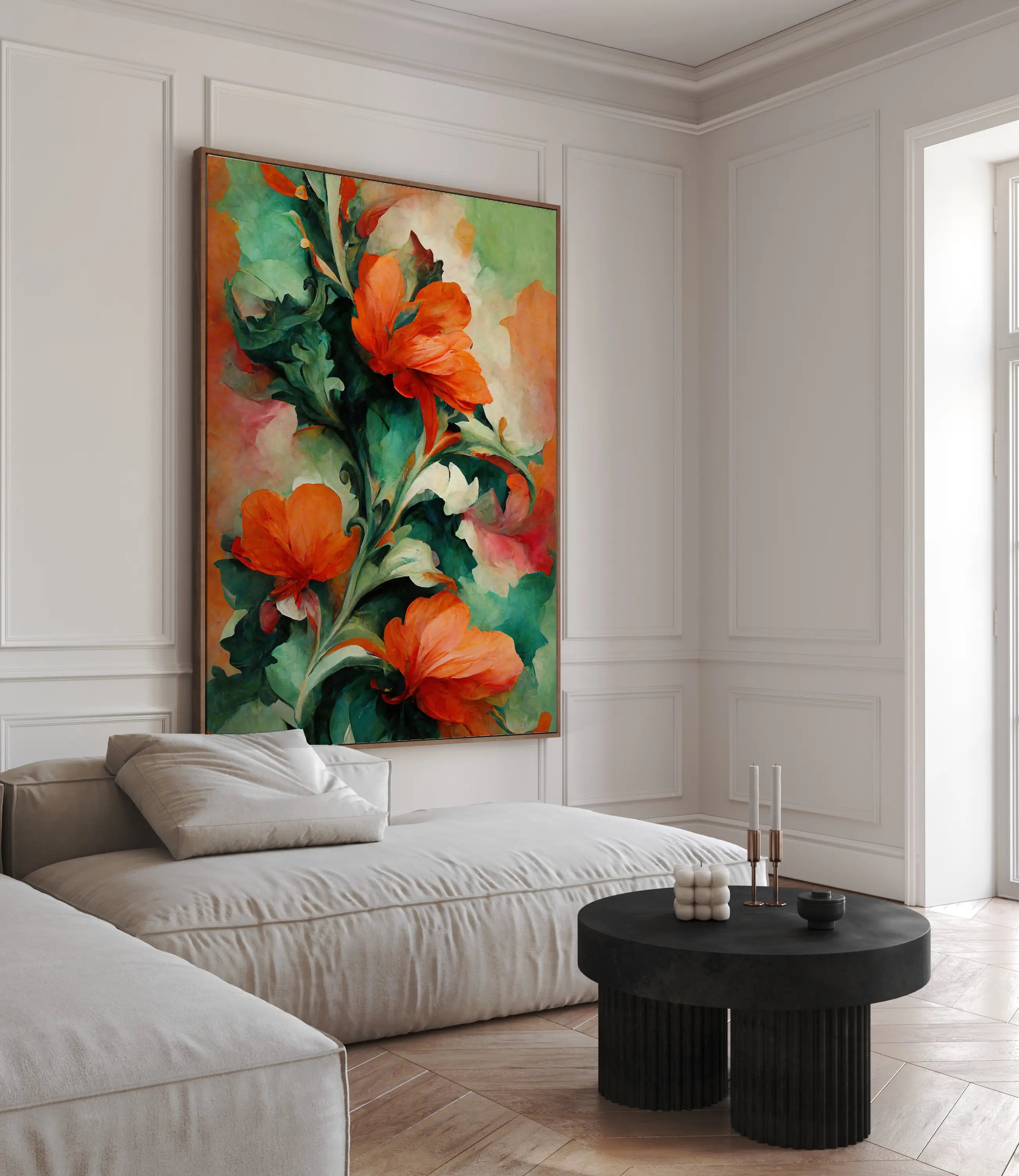 Floral Canvas Wall Art SAD902
