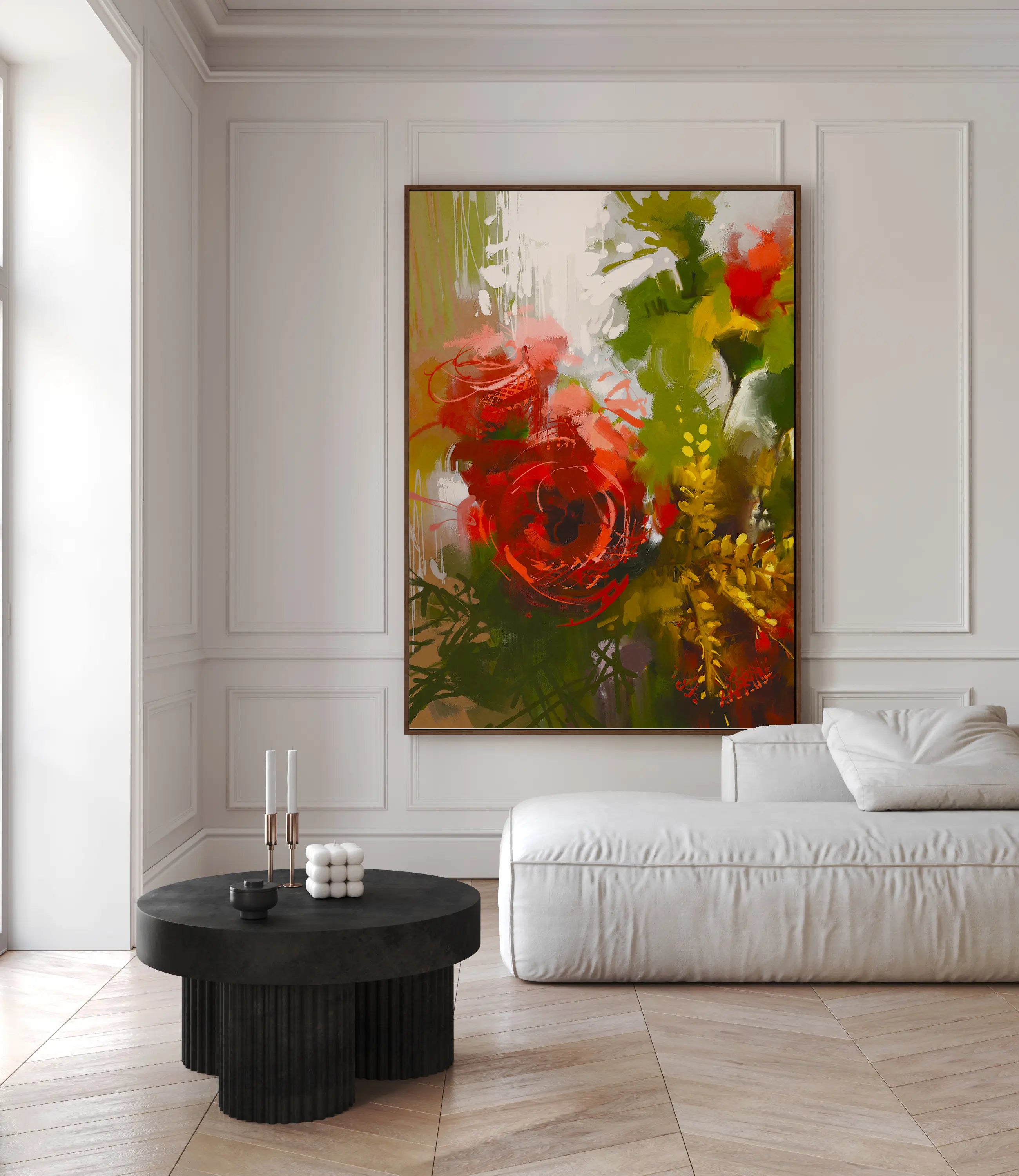 Floral Canvas Wall Art SAD890