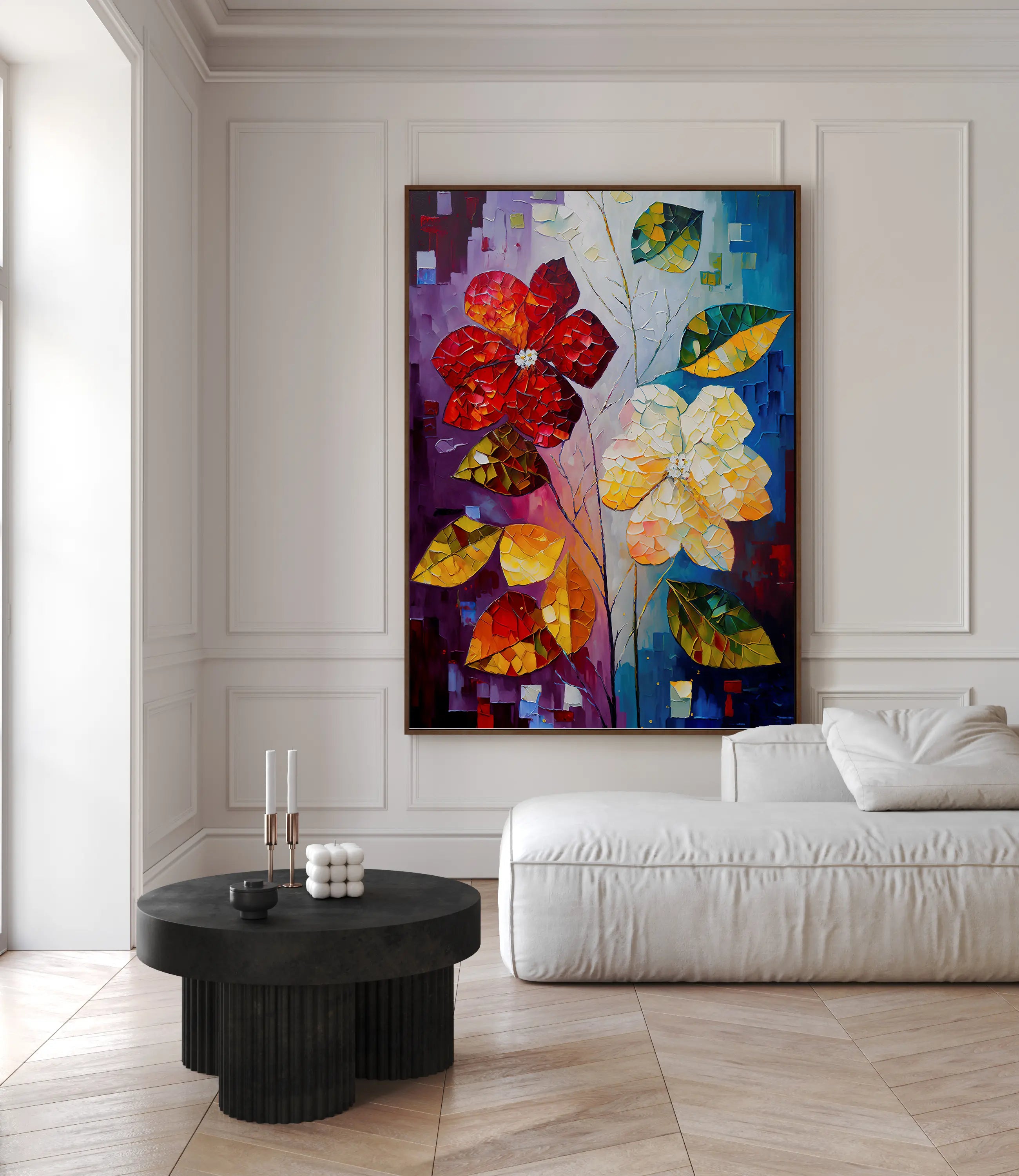 Floral Canvas Wall Art SAD908