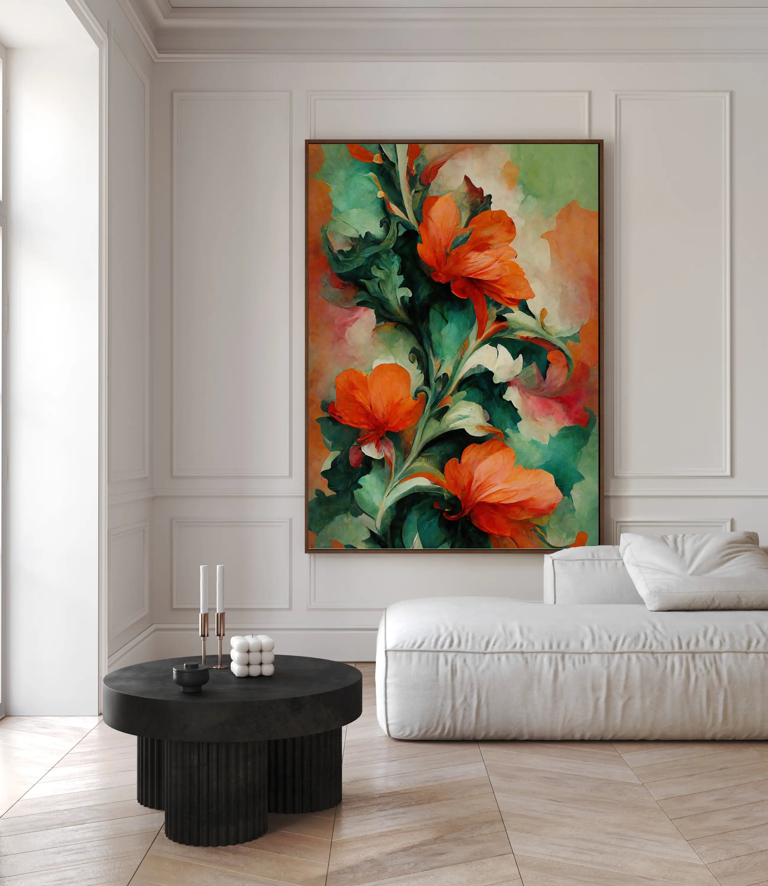 Floral Canvas Wall Art SAD902