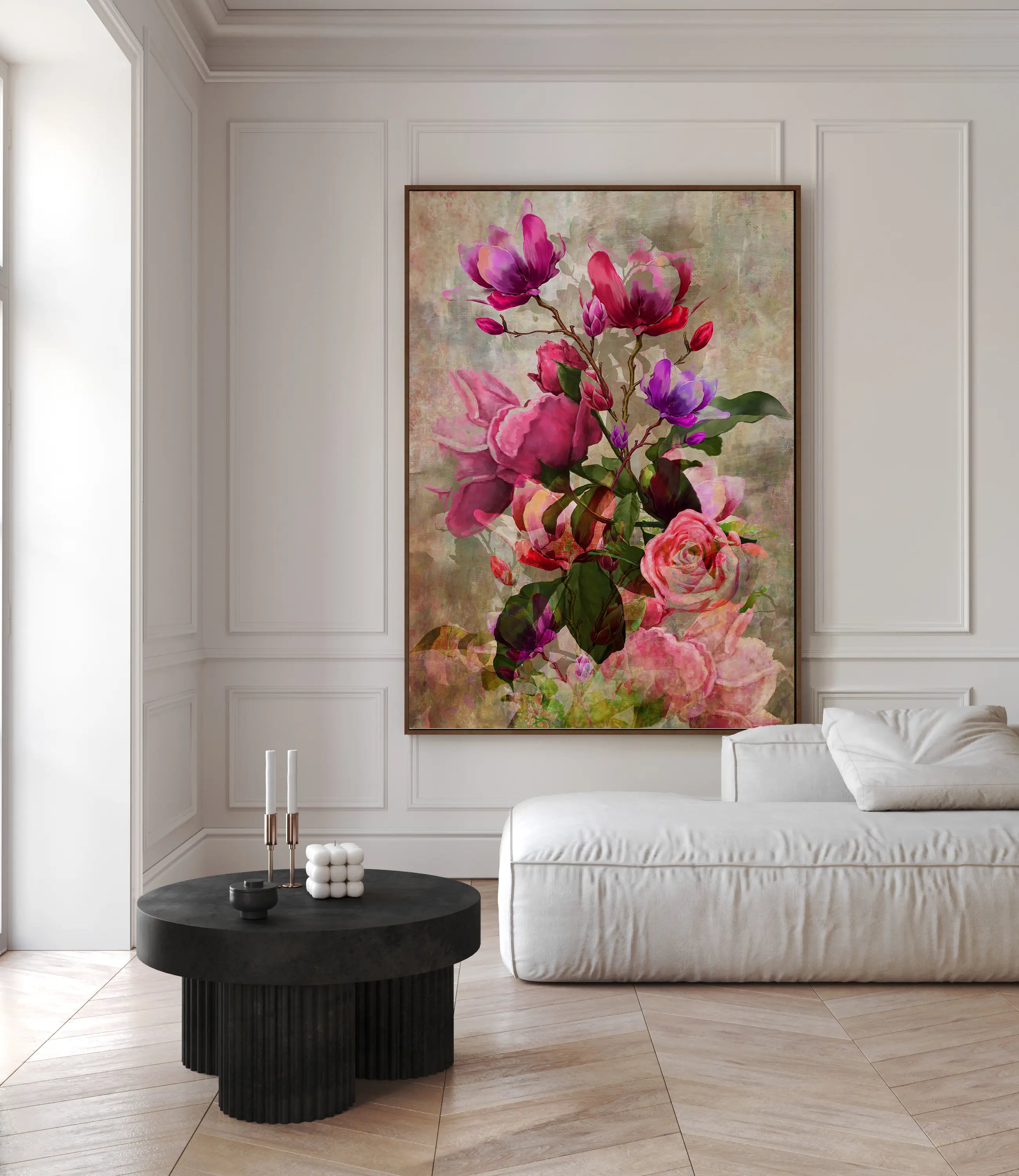 Floral Canvas Wall Art SAD871