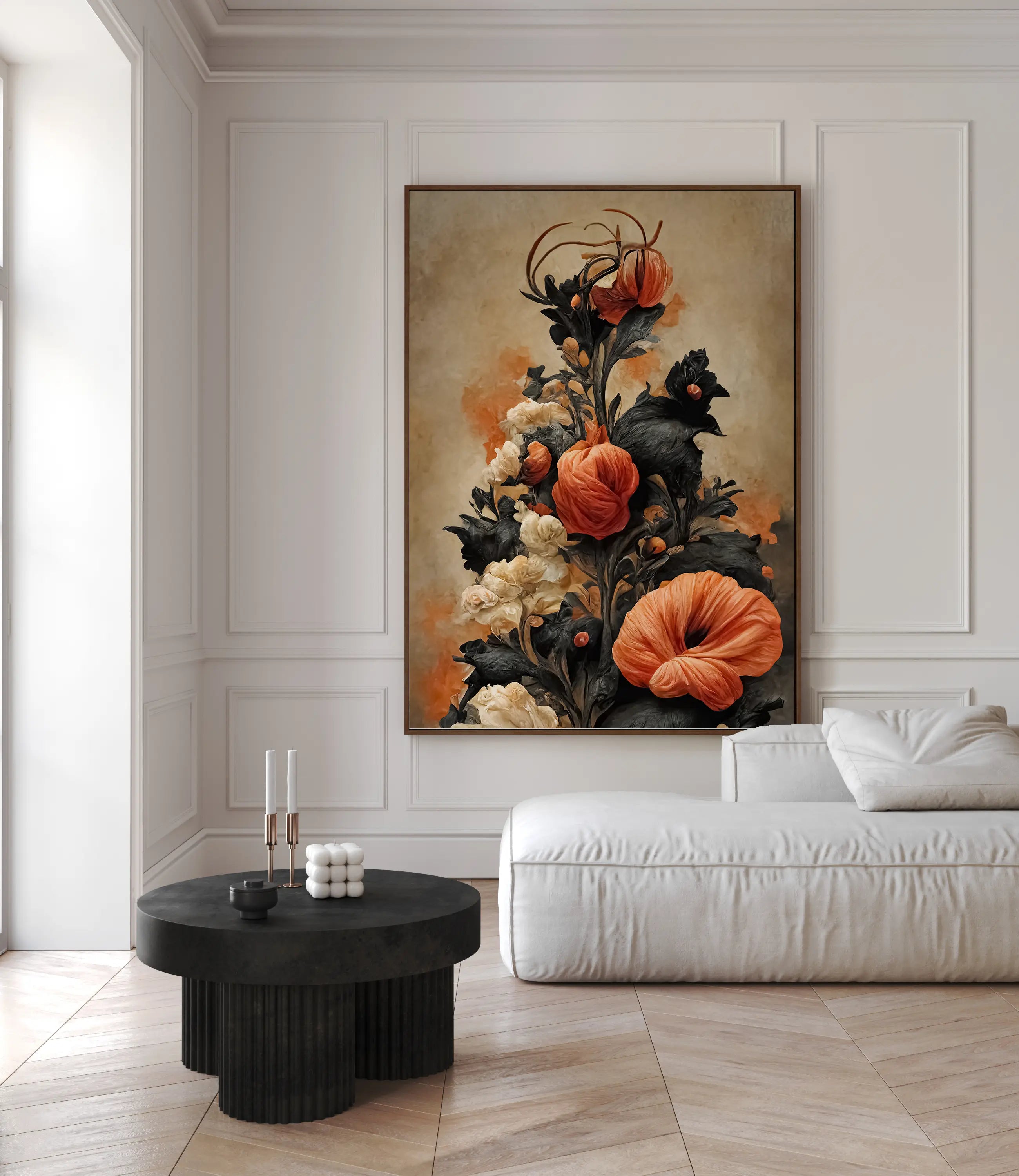Floral Canvas Wall Art SAD903