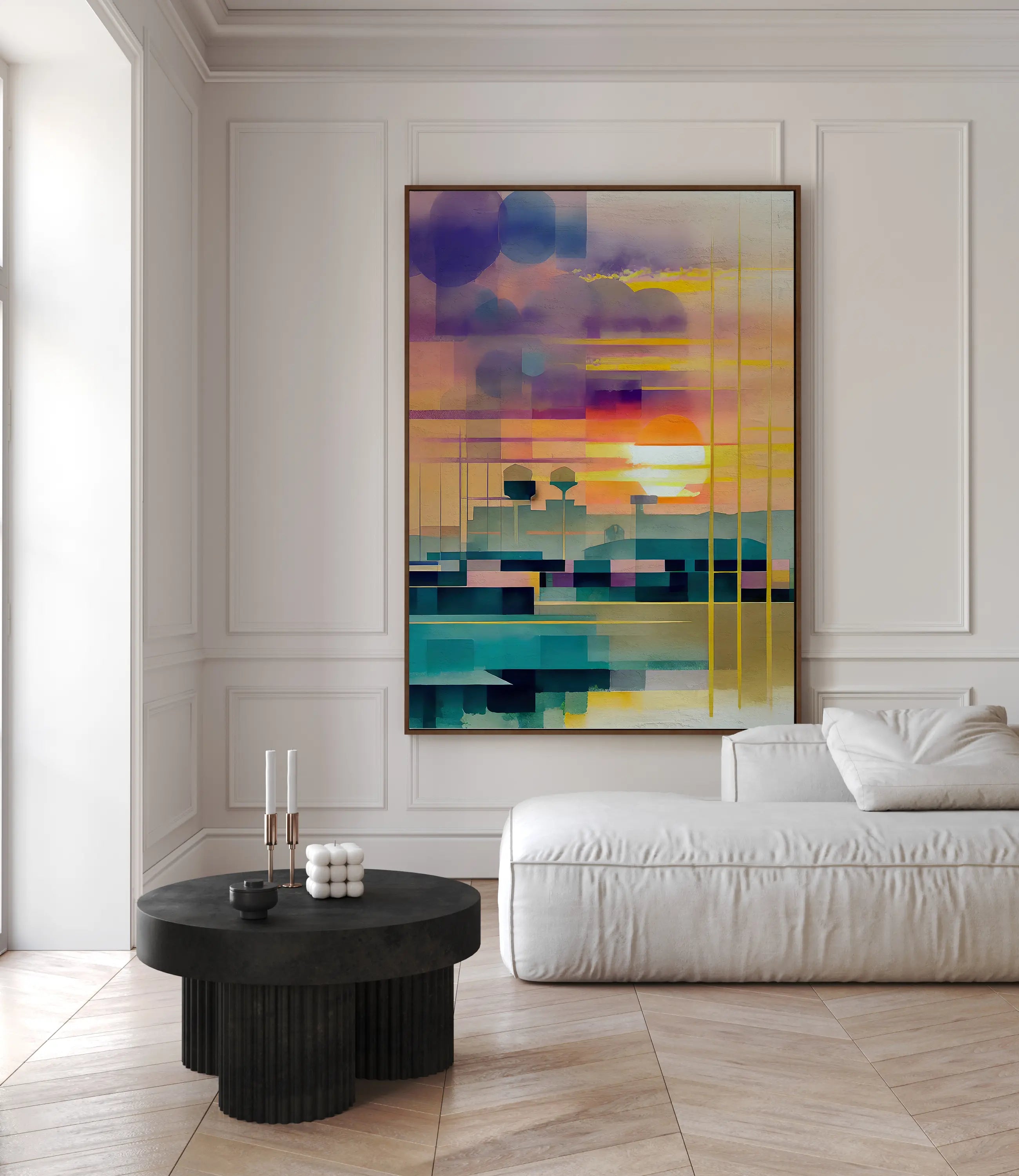Abstract Canvas Wall Art SAD2159